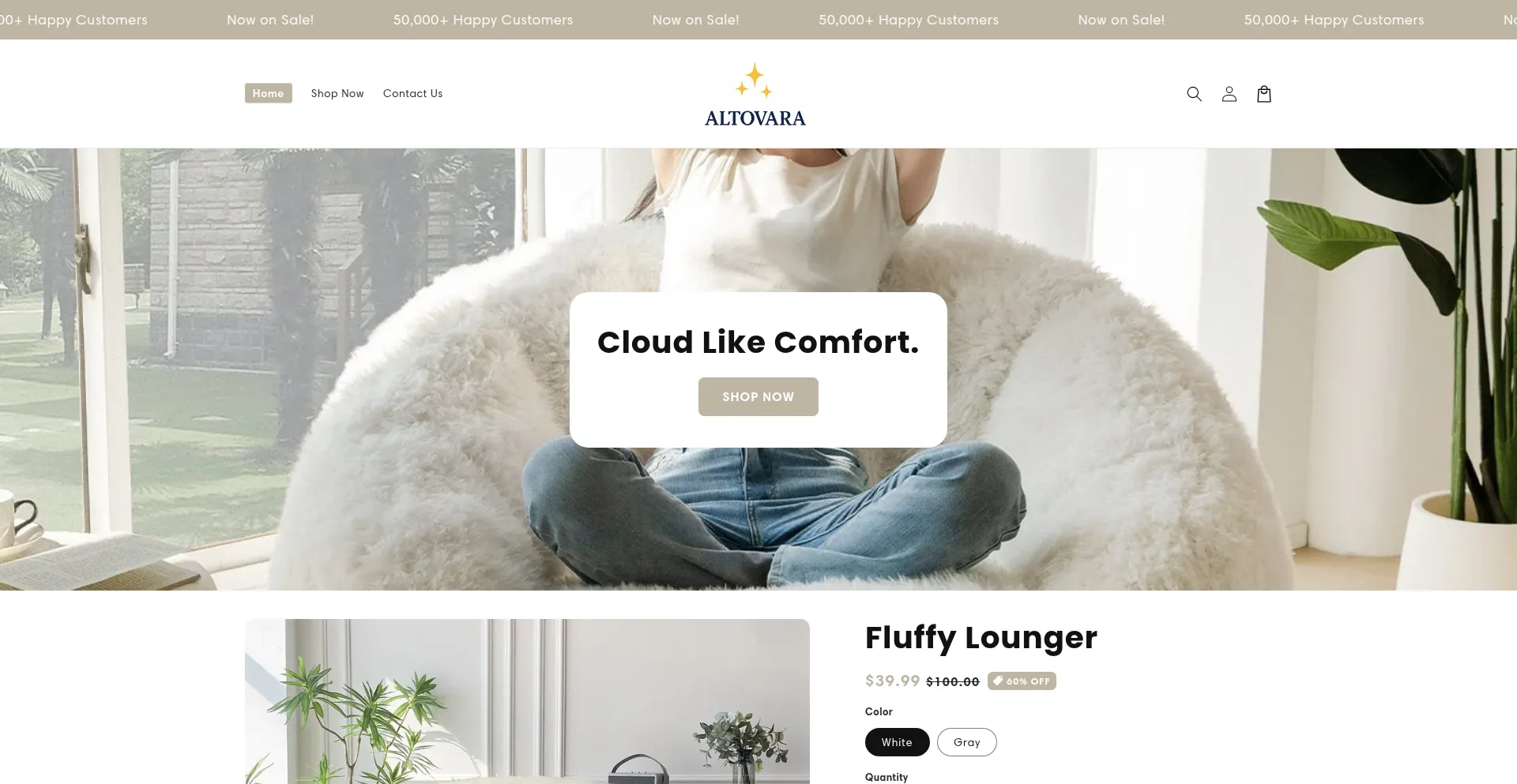 Website screenshot of Altovaraco.com