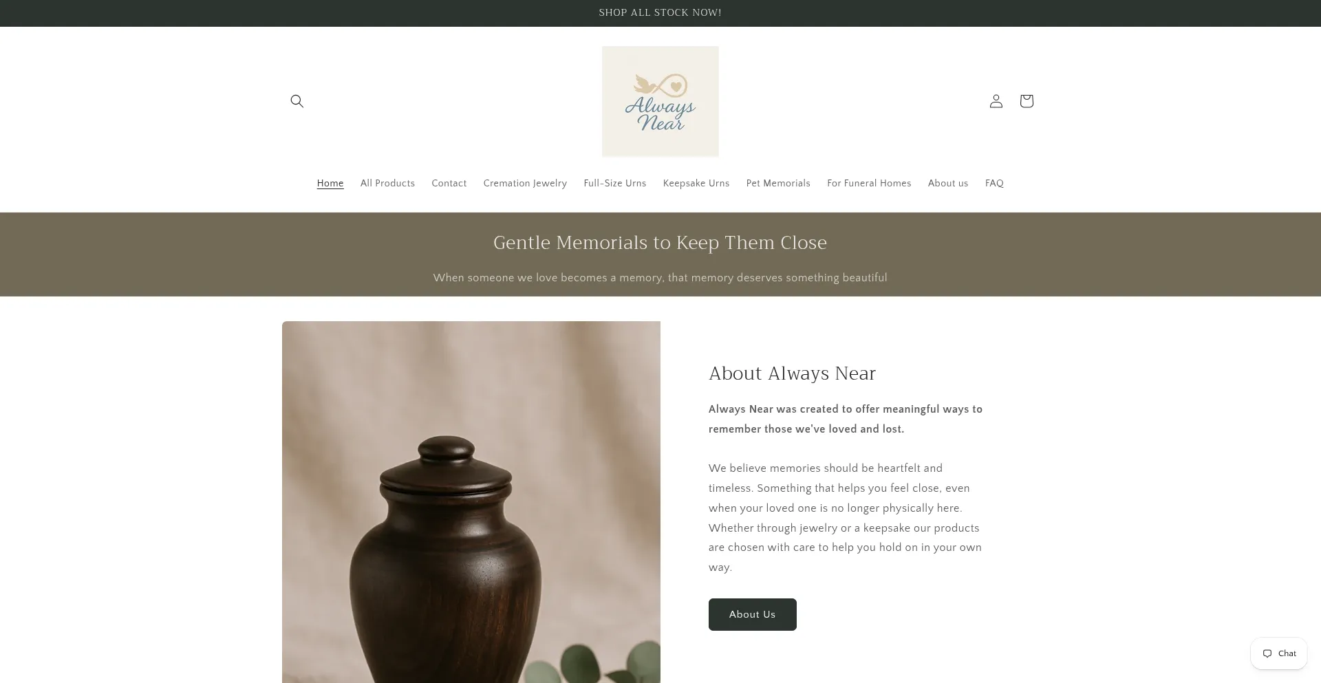 Alwaysnearmemorials.com