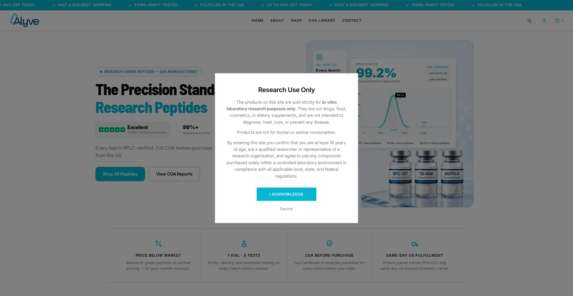 Alyvepeptides.com