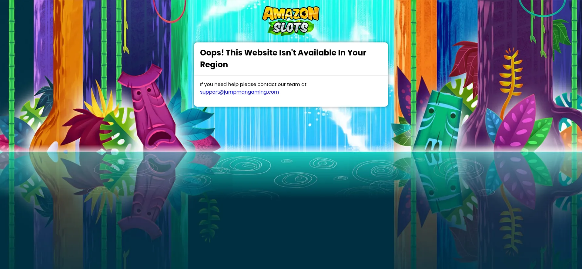 Amazonslots.com Screenshot