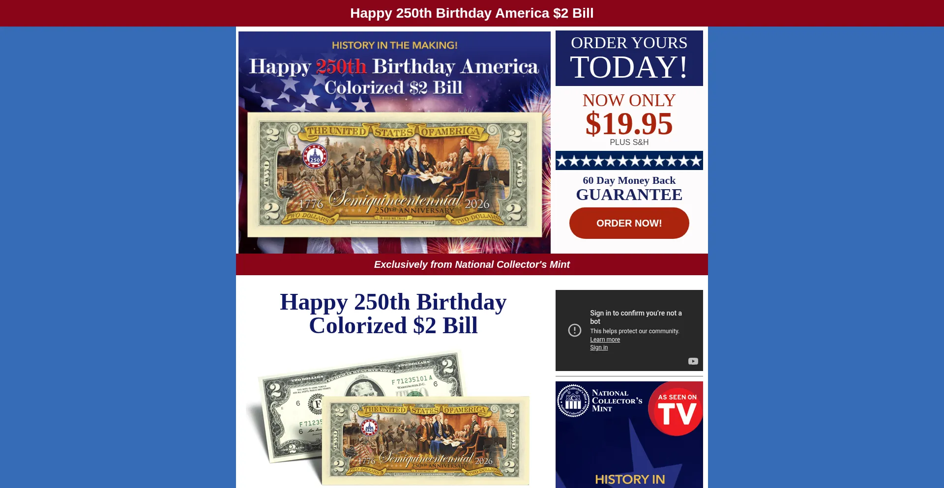 America250bill.com