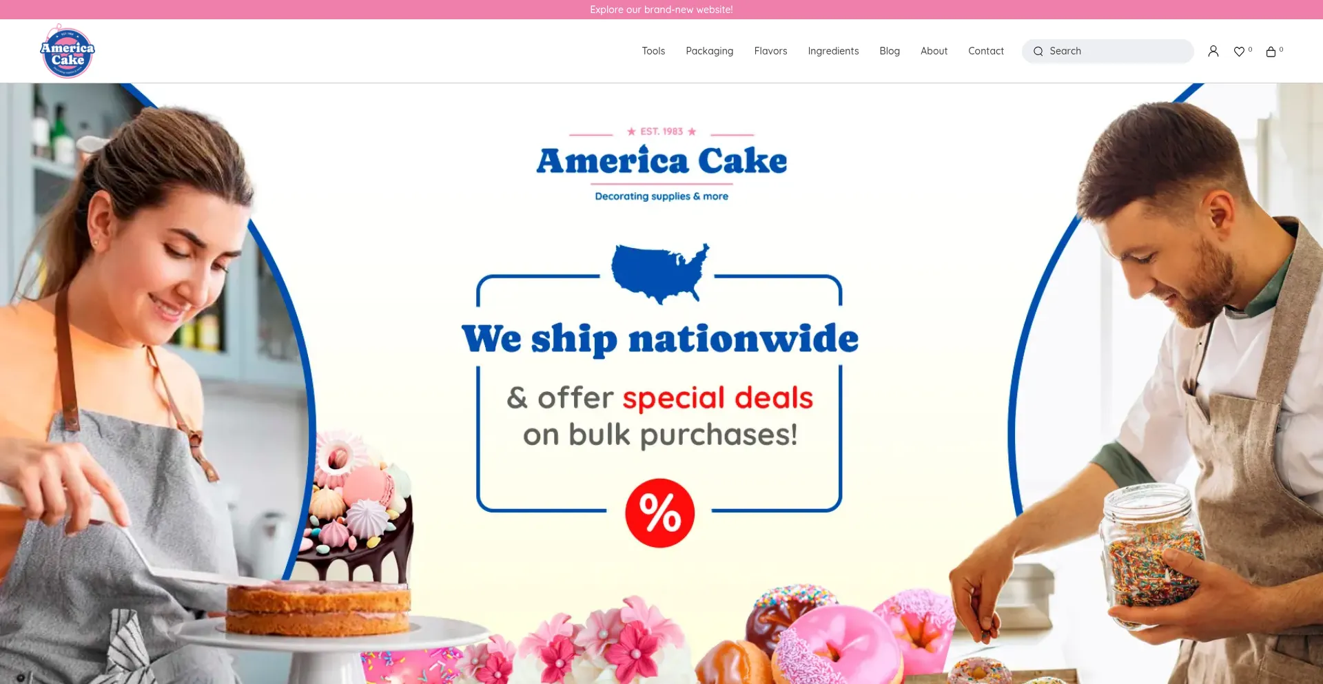 Americacakedecor.com