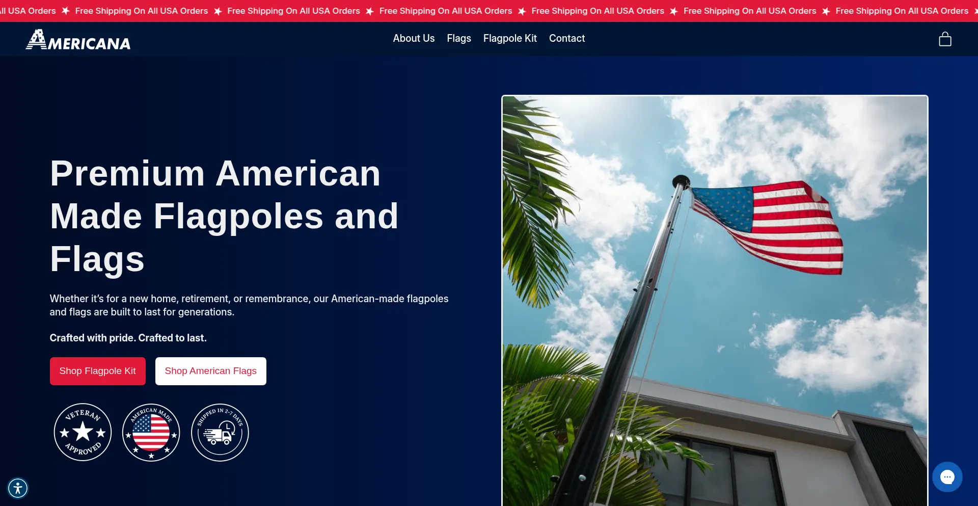 Americanaflagpoles.com est-il Sûr et Fiable ?