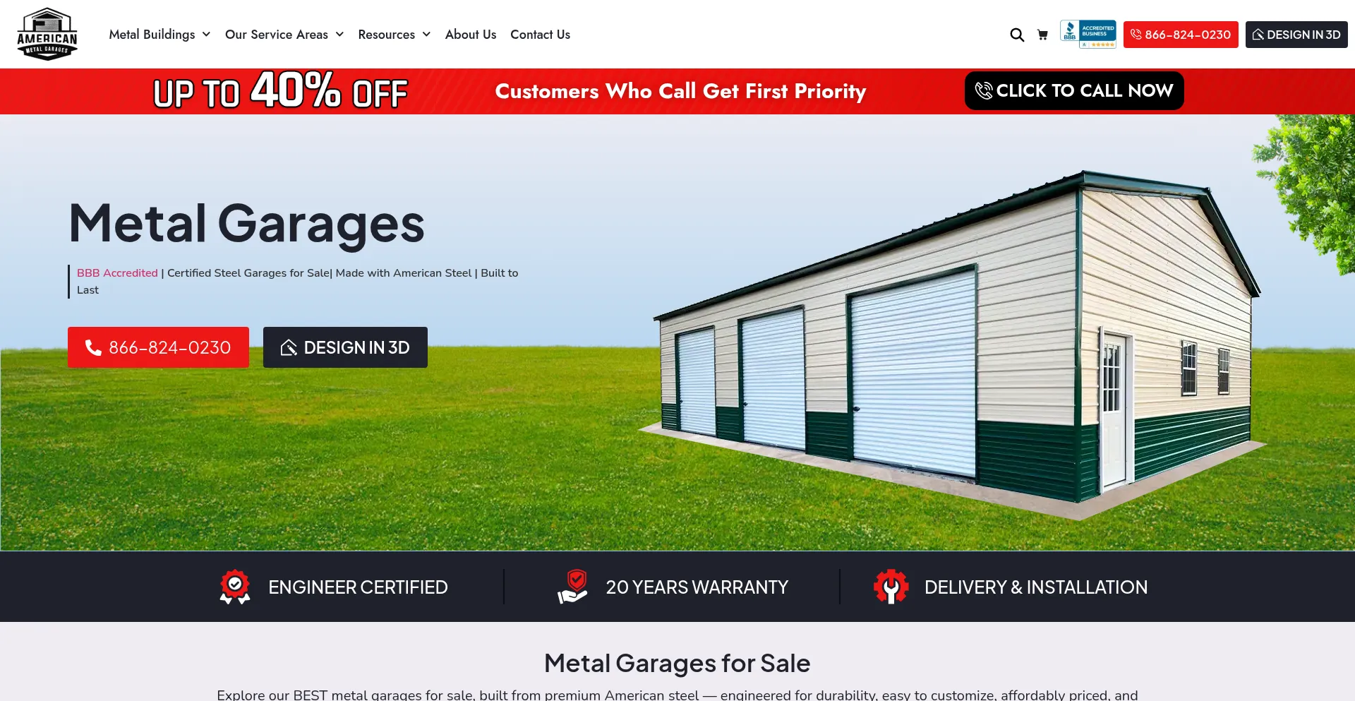 Americanmetalgarages.com