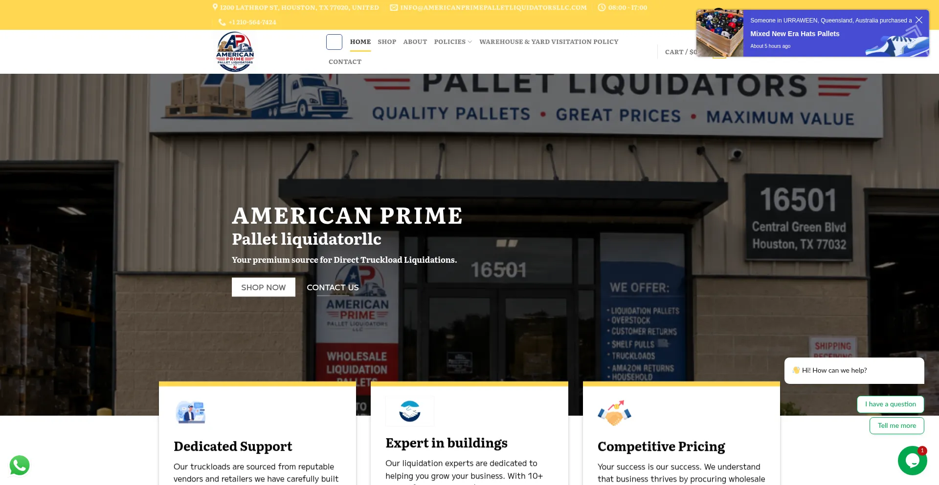 Americanprimepalletliquidatorsllc.com