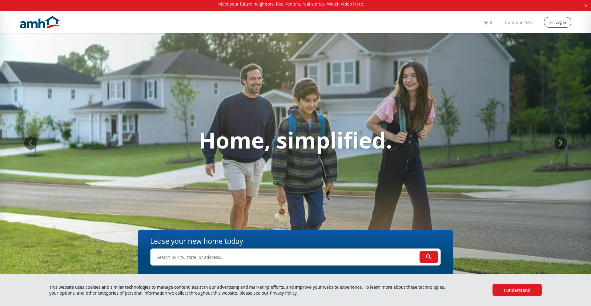 Amh.com Screenshot