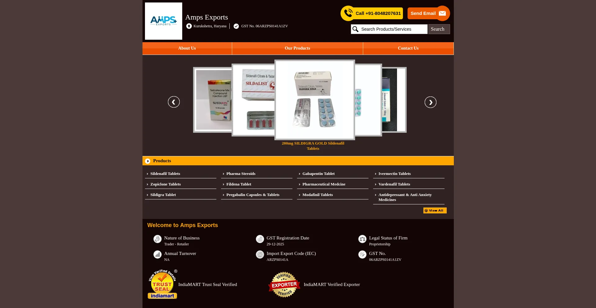Ampsexports.com
