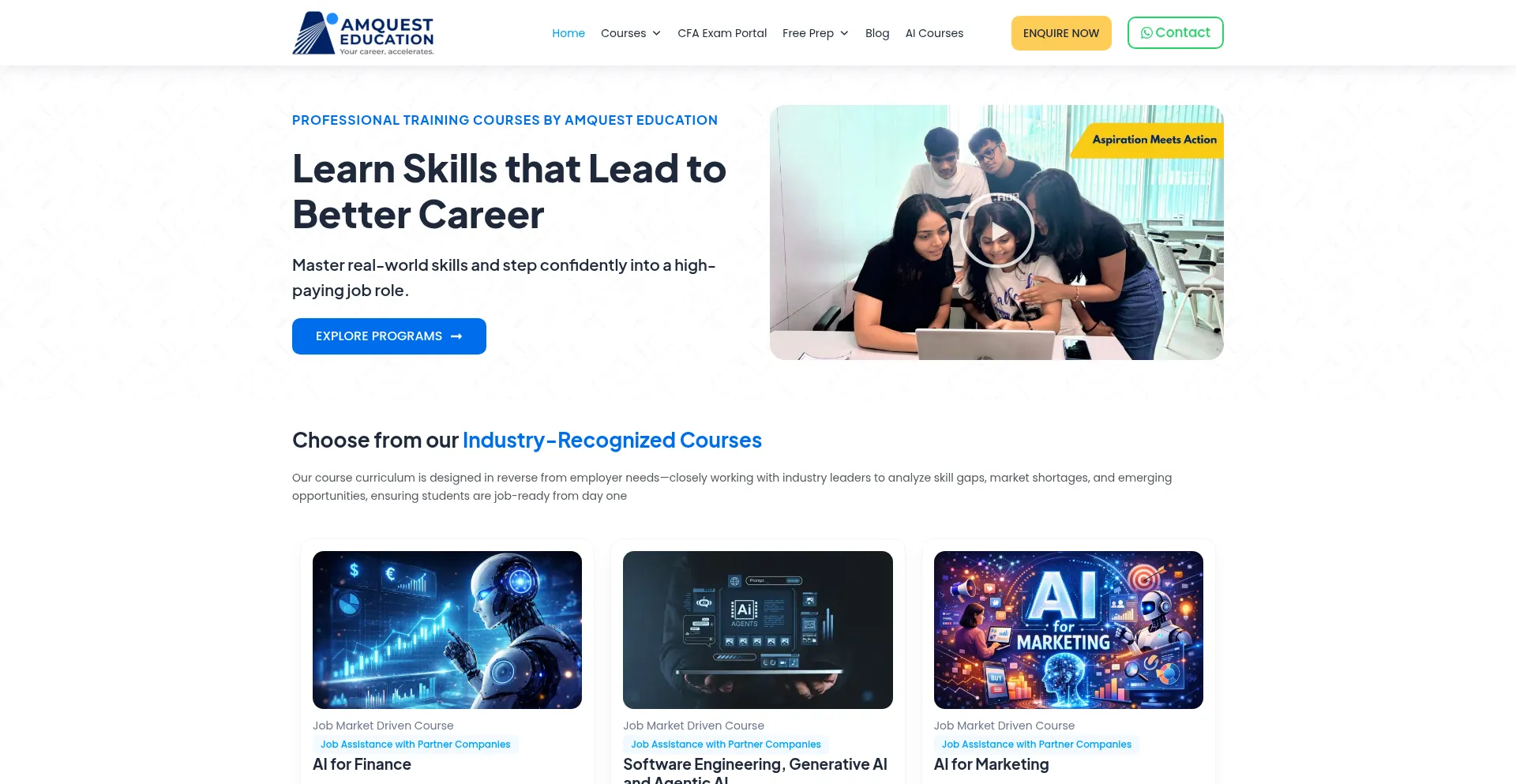 Amquesteducation.com