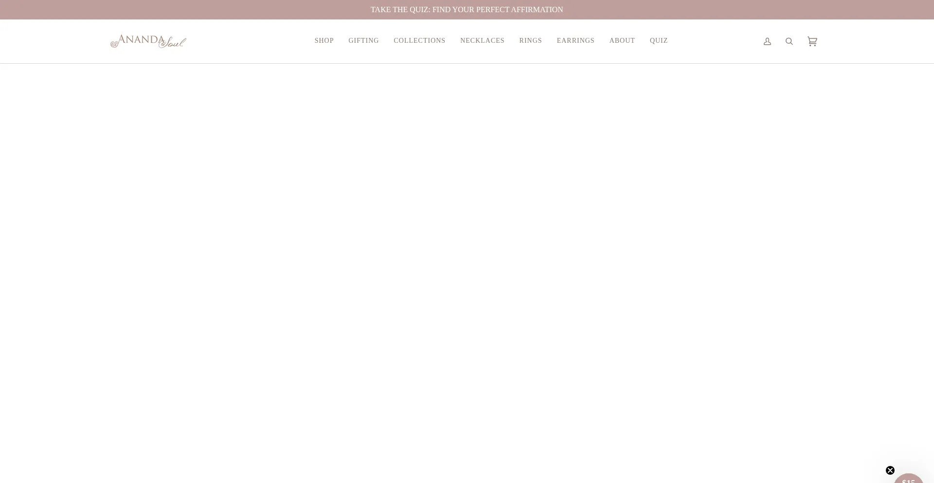 Anandasoul.com Screenshot