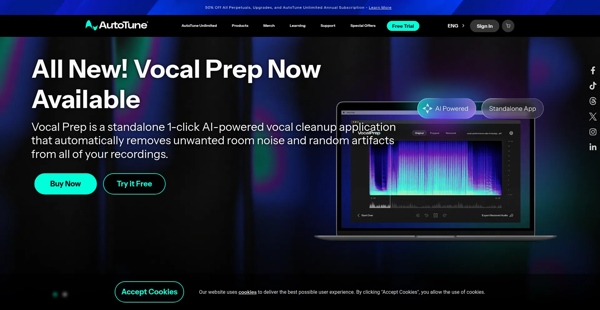 Website screenshot of Antarestech.com