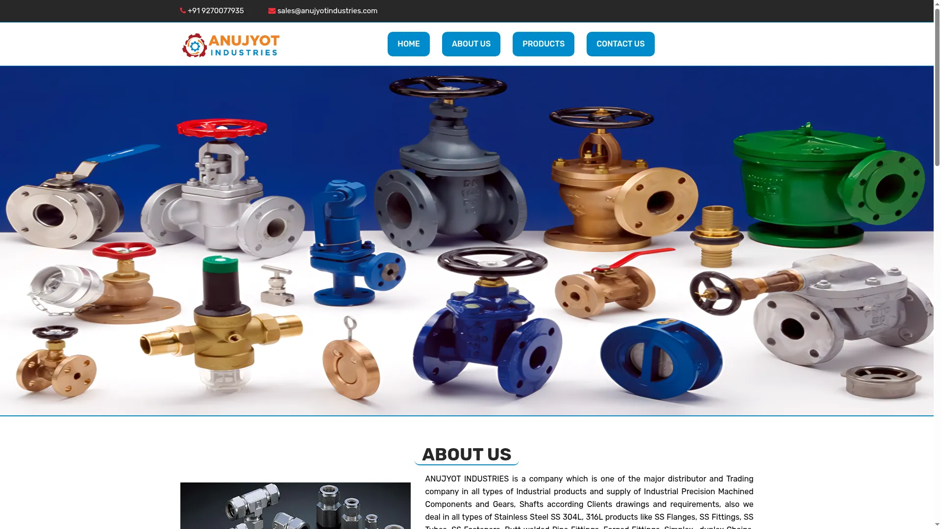 Anujyotindustries.com