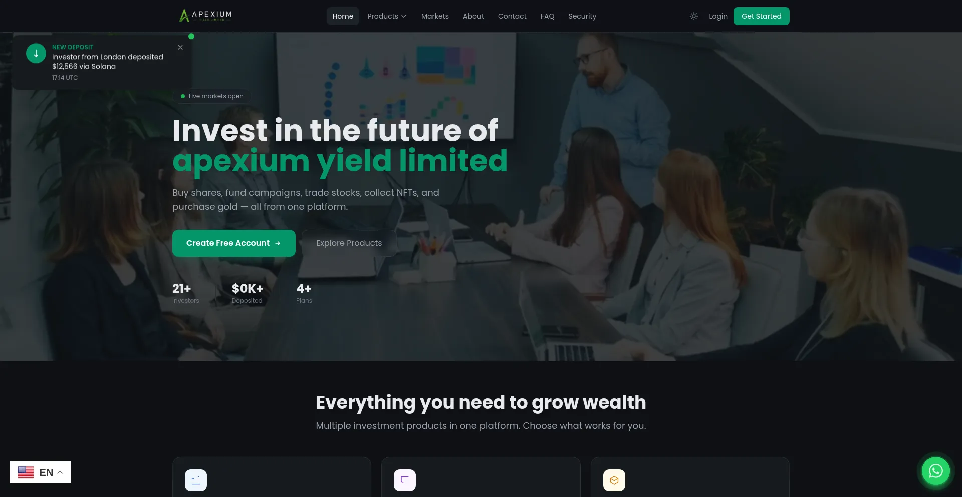 Apexiumyield.com