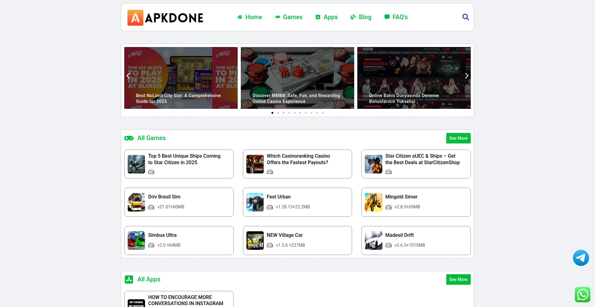 Apkdone.net Screenshot