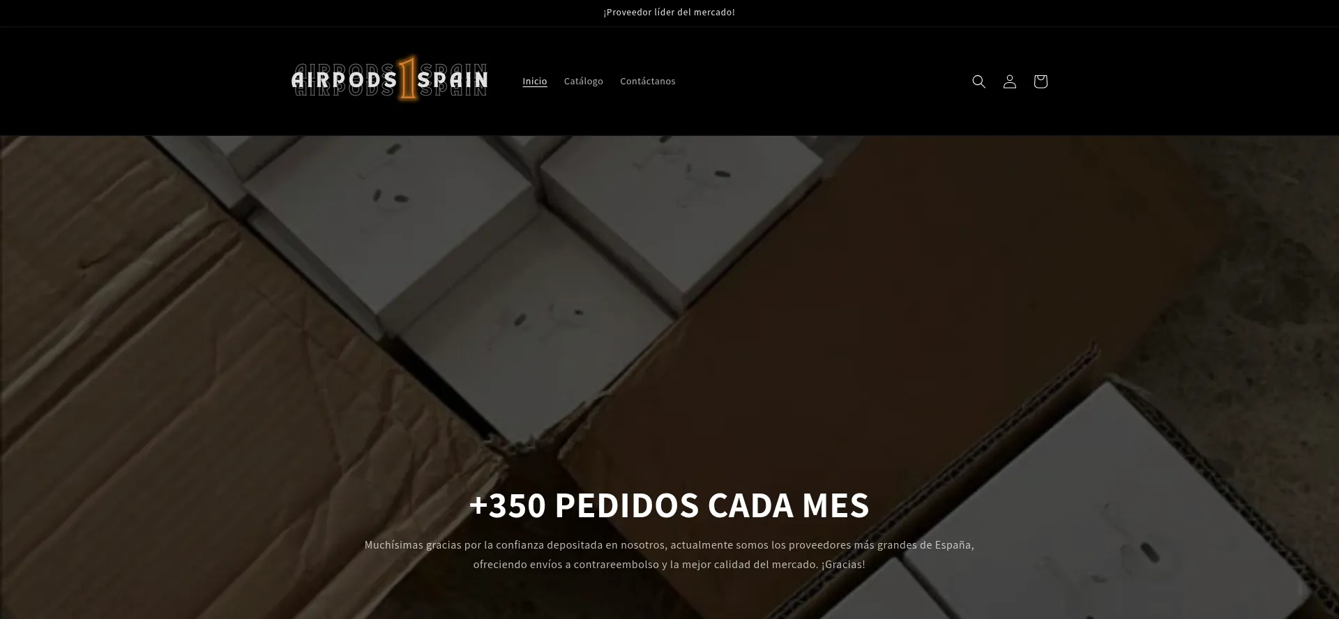 Website screenshot of Apods1spain.com