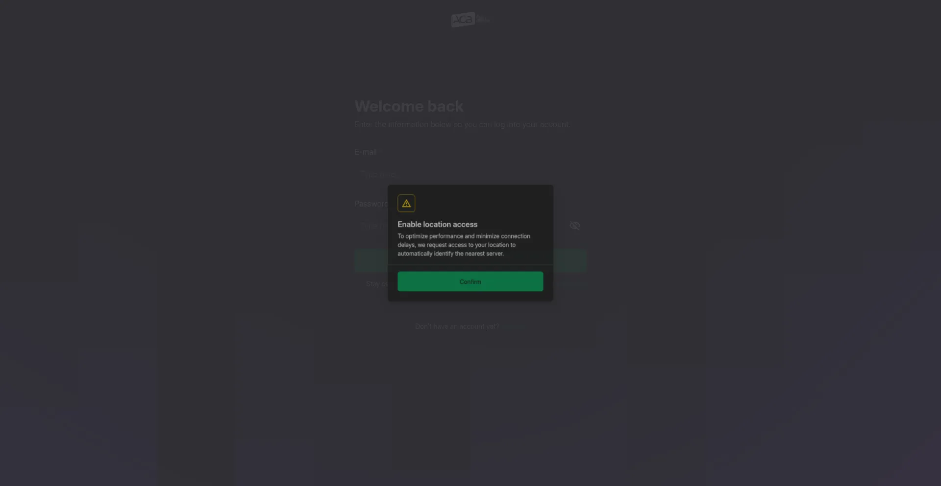 Website screenshot of App.allcashbroker.com