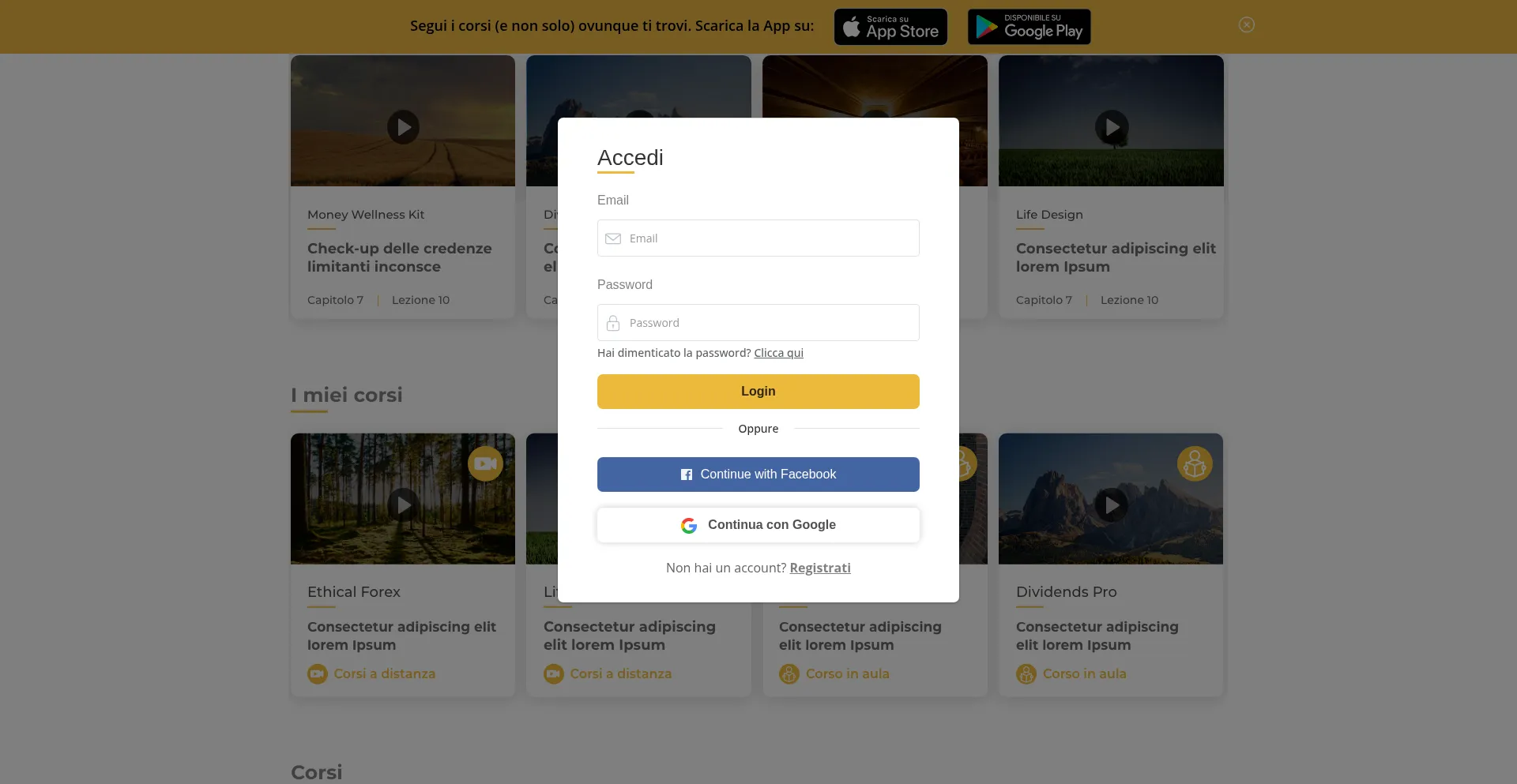 Website screenshot of App.moneysurfers.com