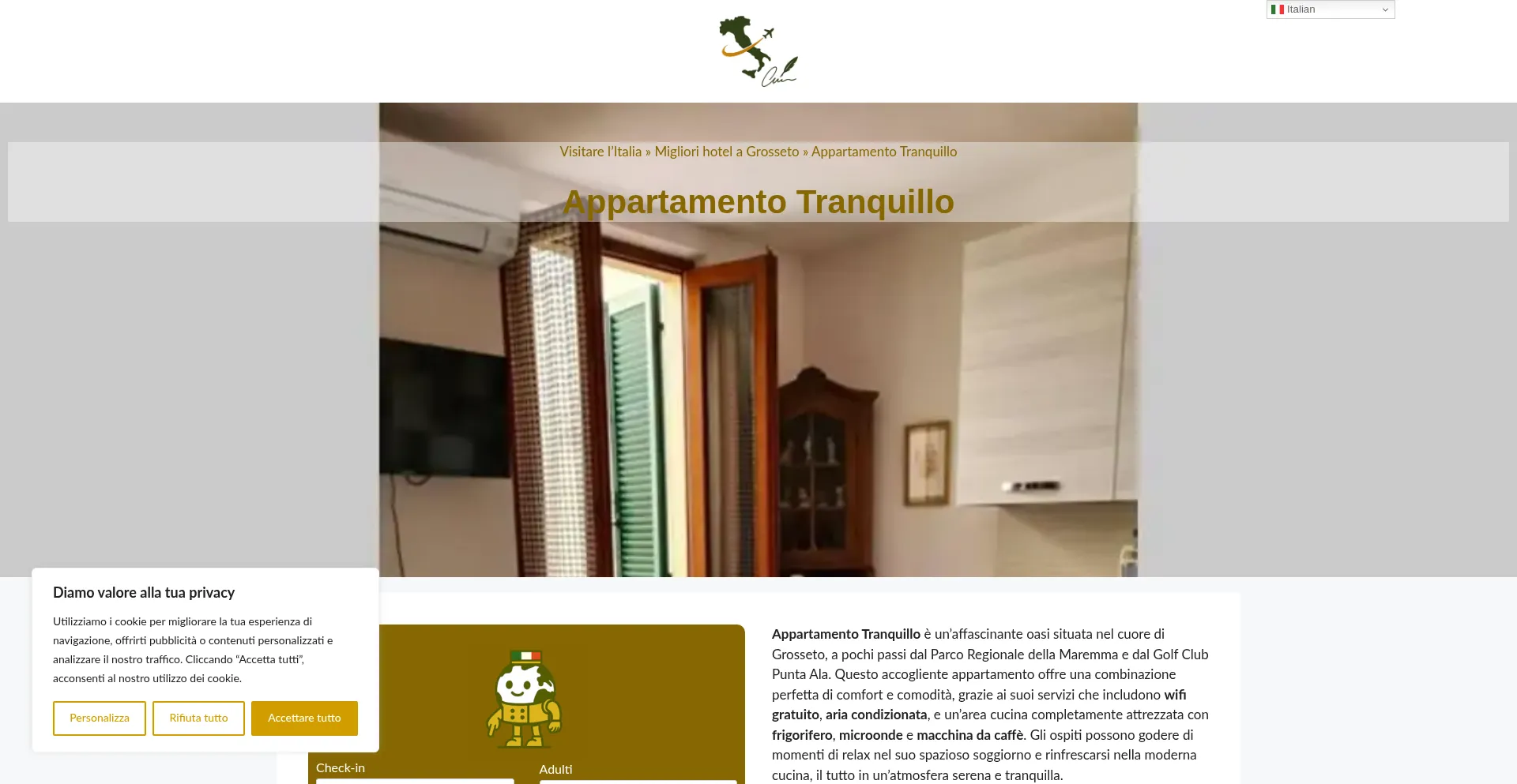 Appartamento-tranquillo.dreaminginrome.com est-il Sûr et Fiable ?