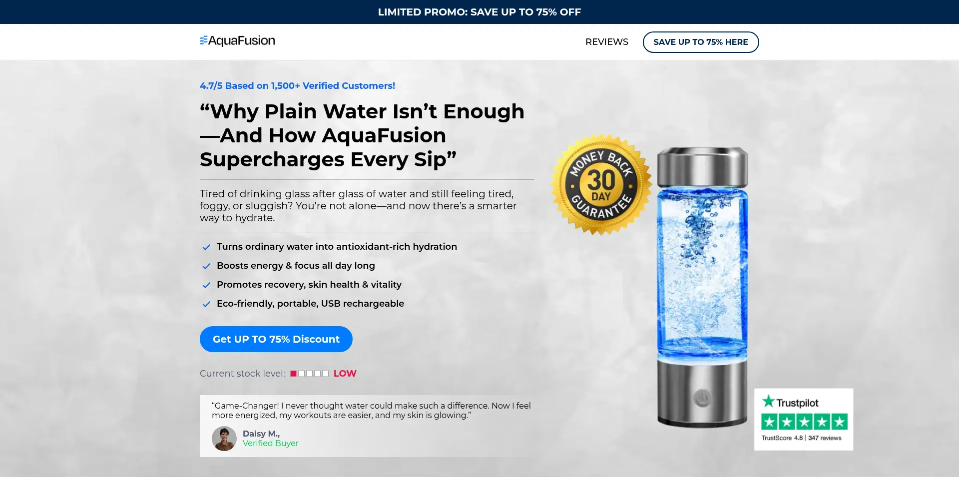 Aquafusion-bottle.com