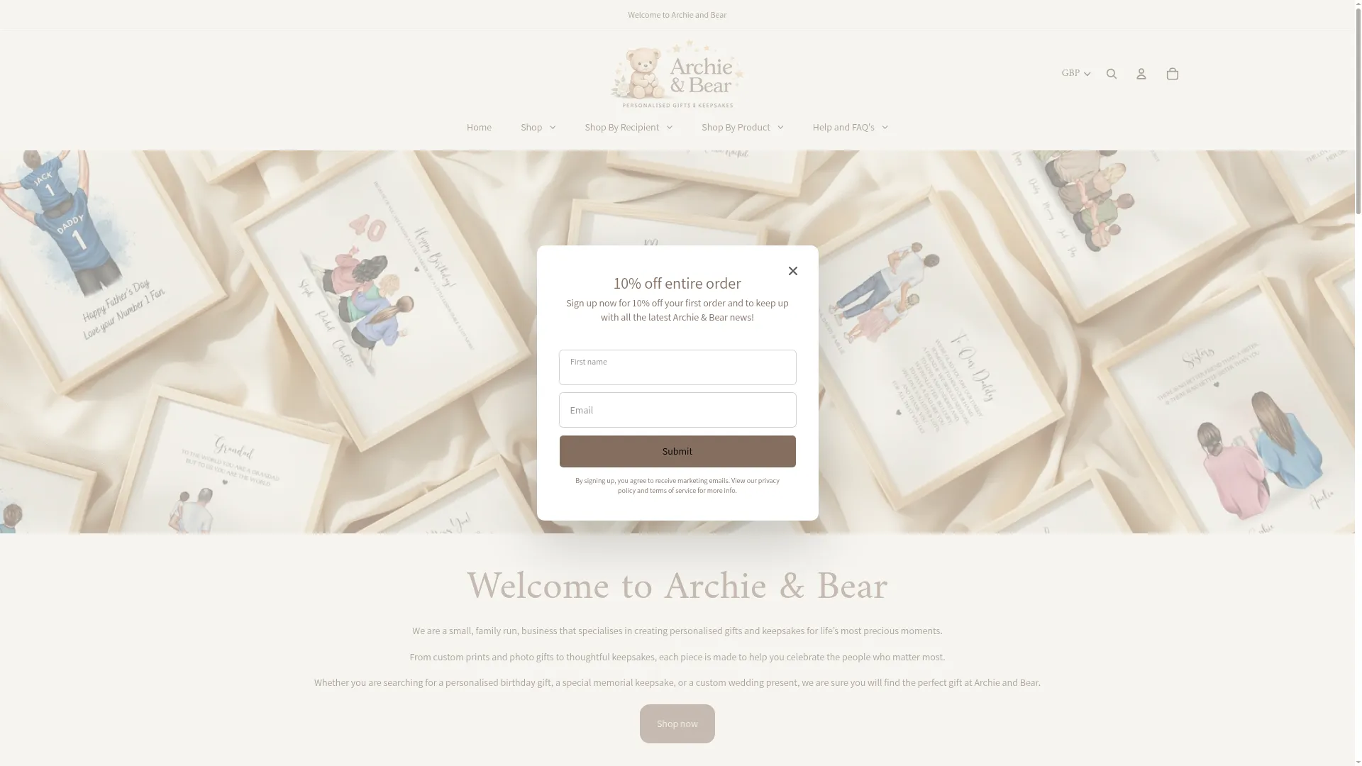 Archieandbear.com