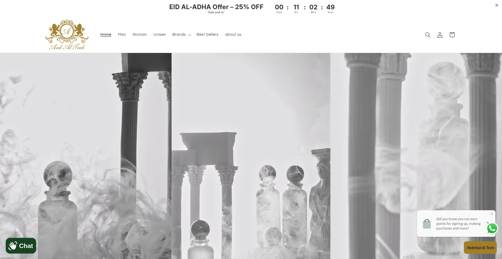 Website screenshot of Ardalteeb.com