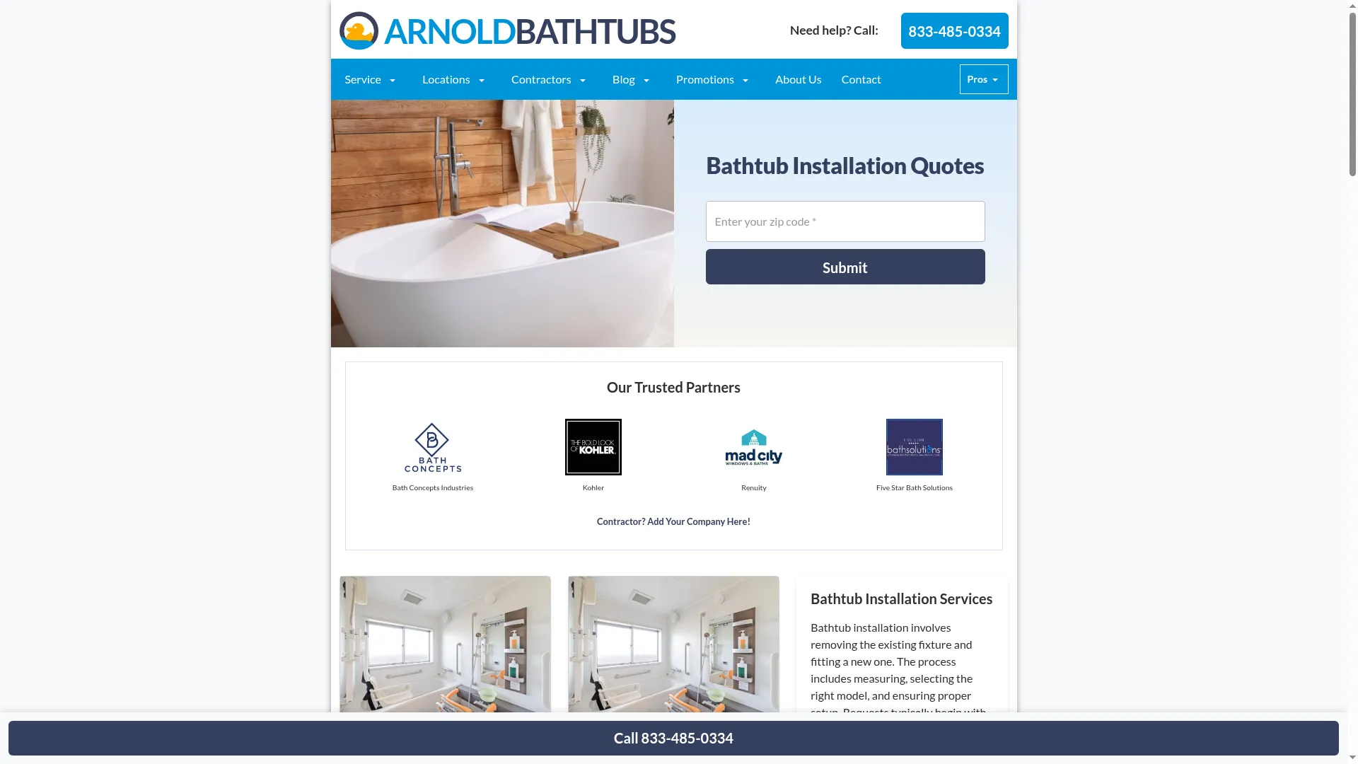 Arnoldbathtubs.com