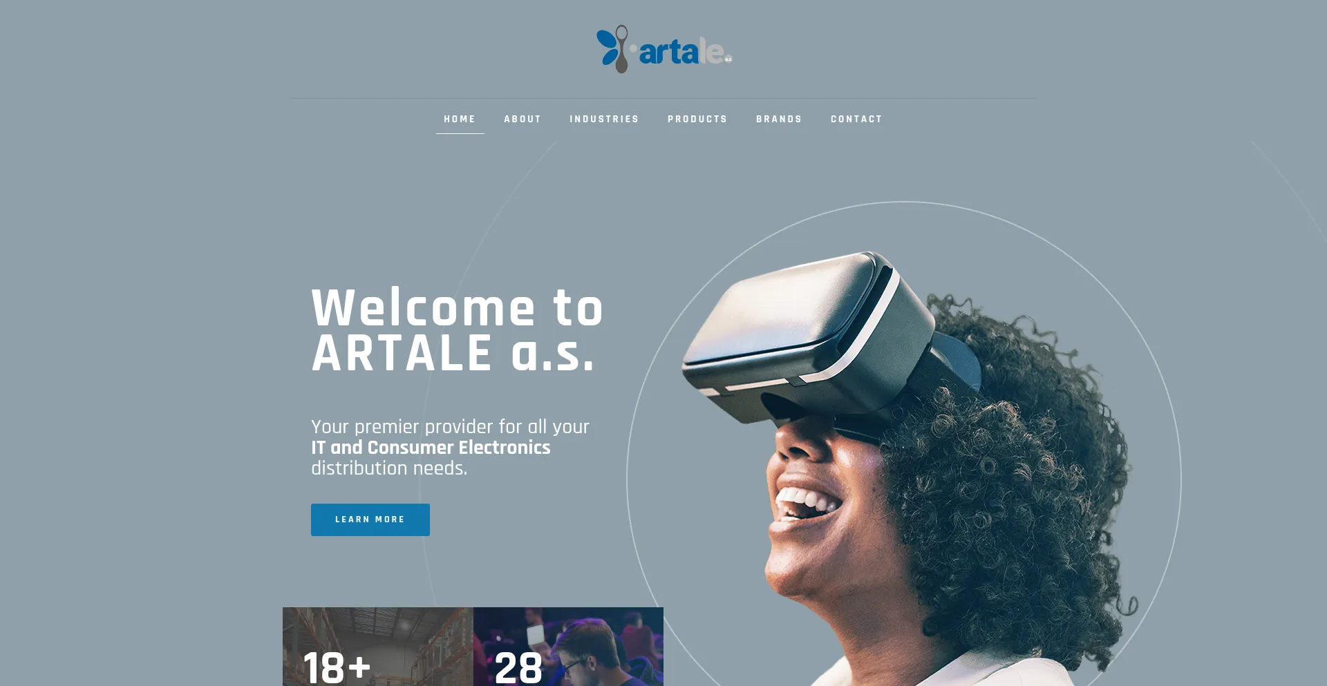 Website screenshot of Artalesk.net