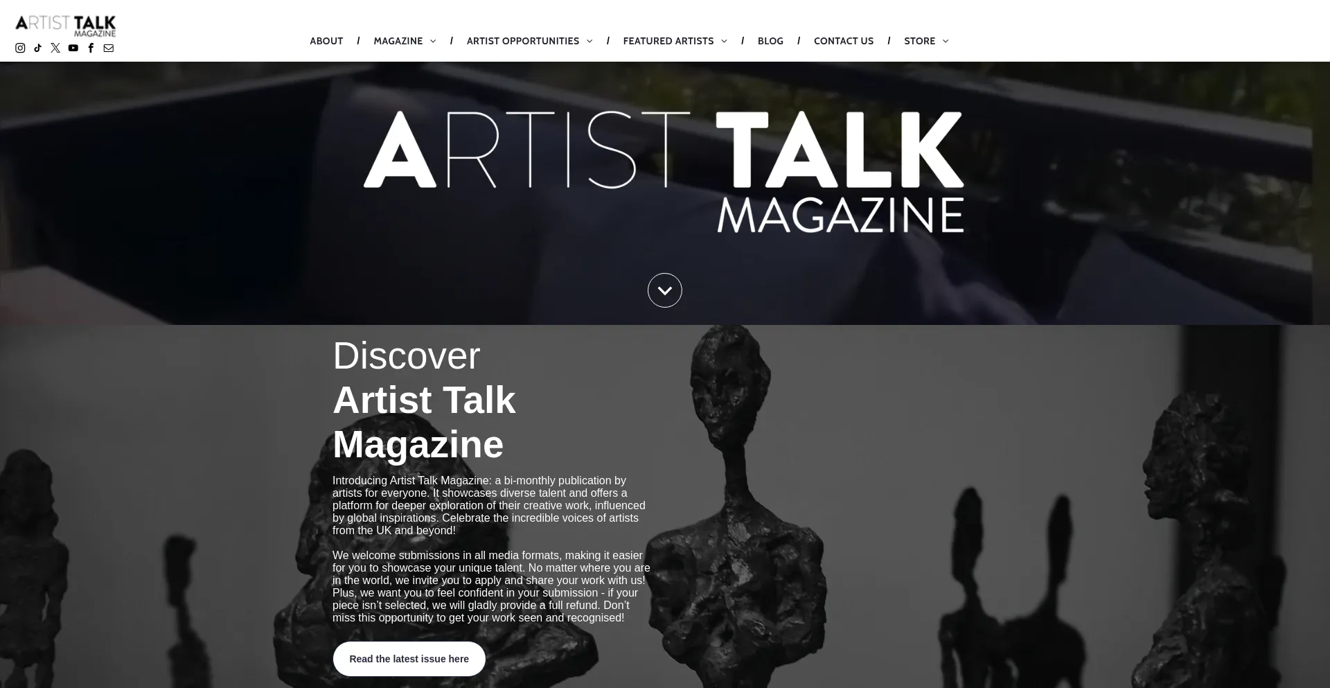 Artisttalkmagazine.com