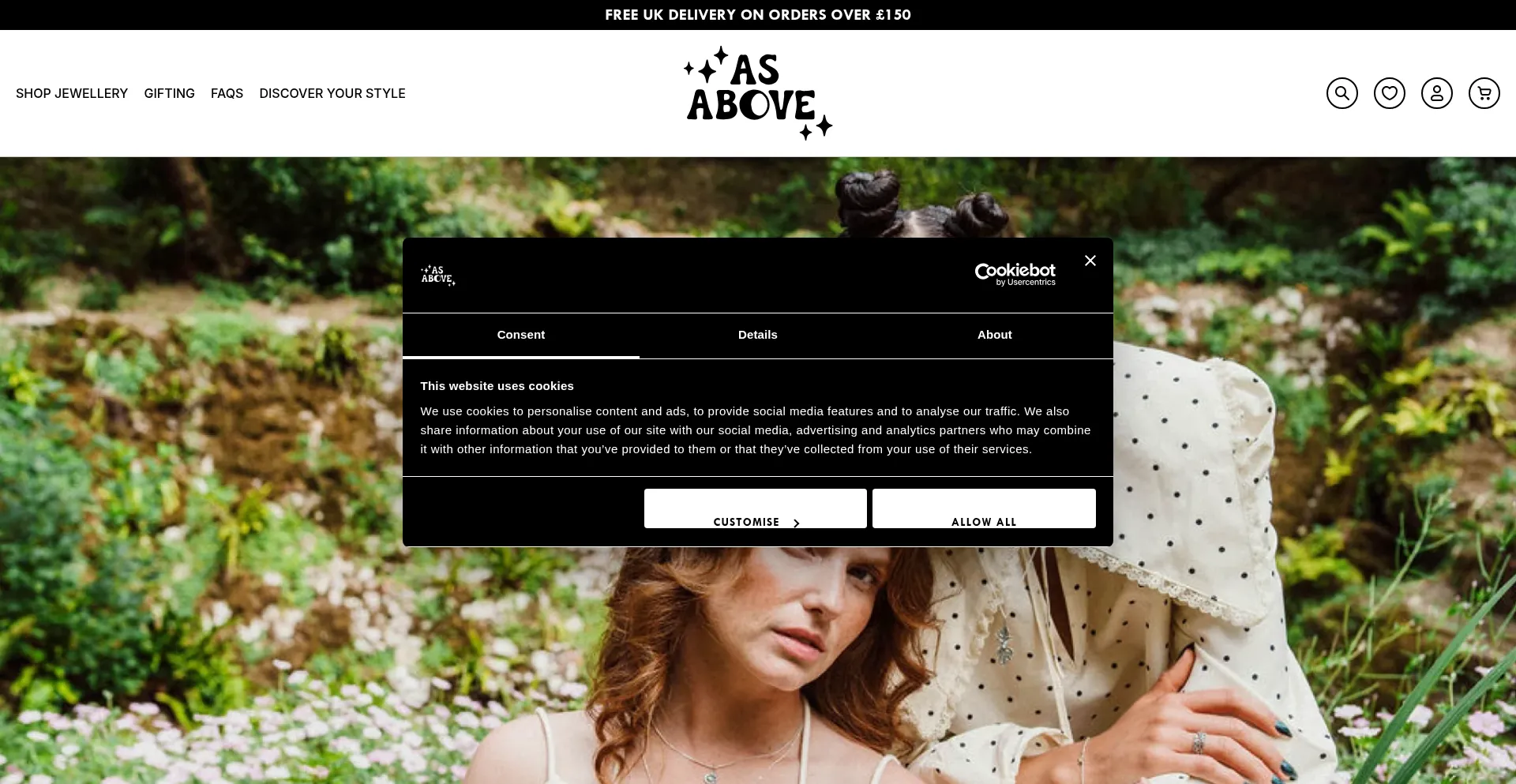 Website screenshot of Asaboveuk.com