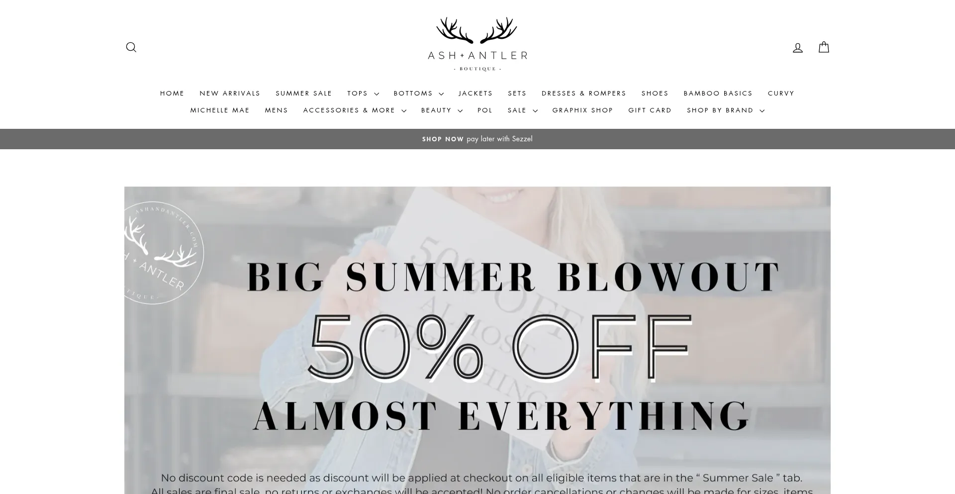 Website screenshot of Ashandantler.com