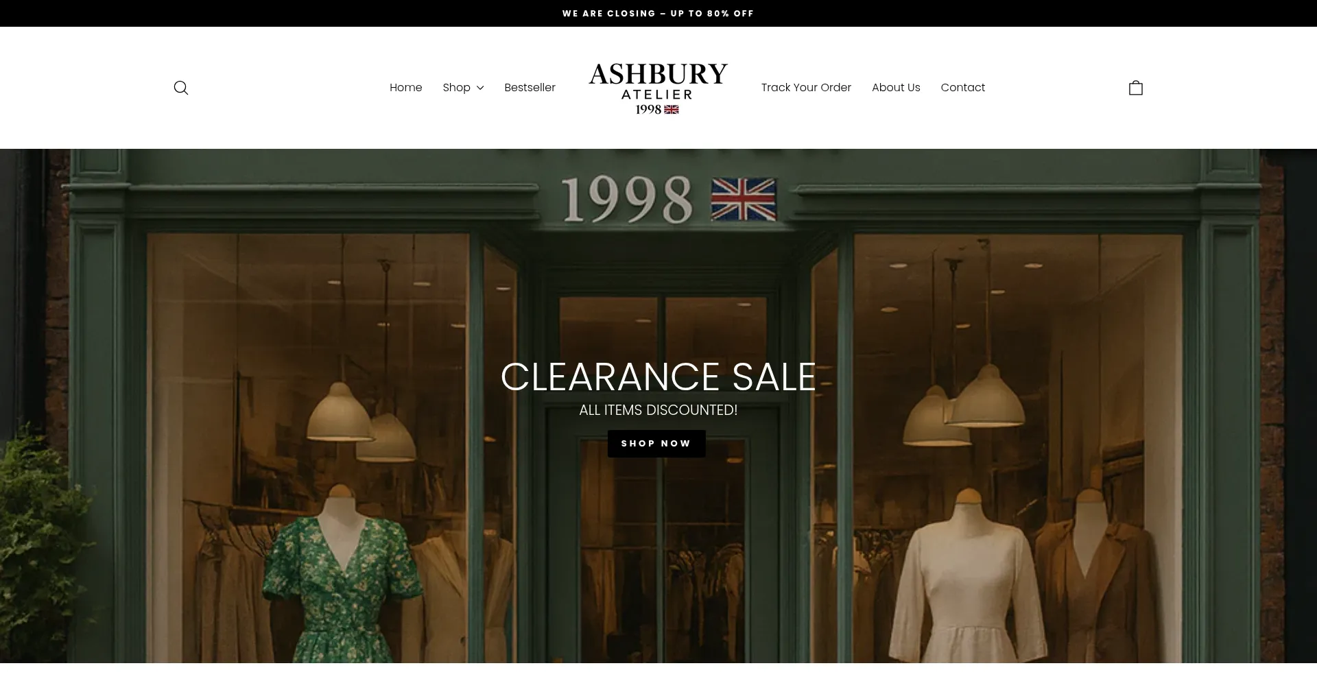 Ashbury-atelier.co.uk Screenshot