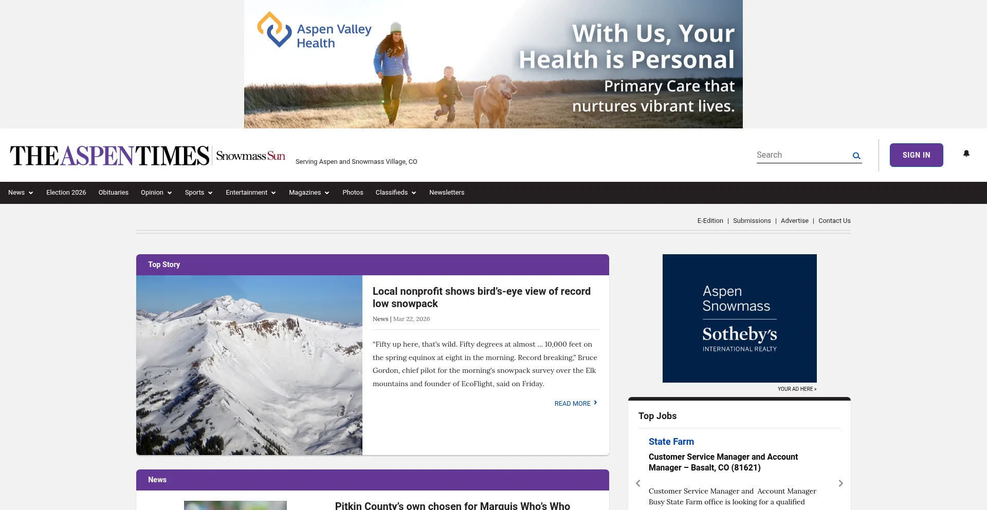 Aspentimes.com
