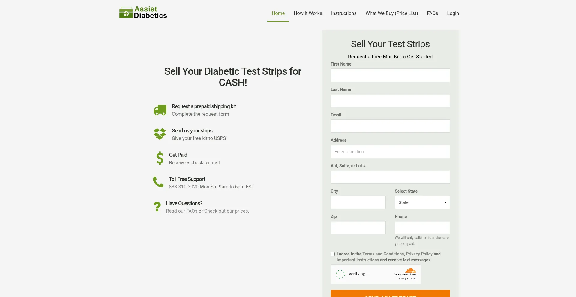 Assistdiabetics.com est-il Sûr et Fiable ?