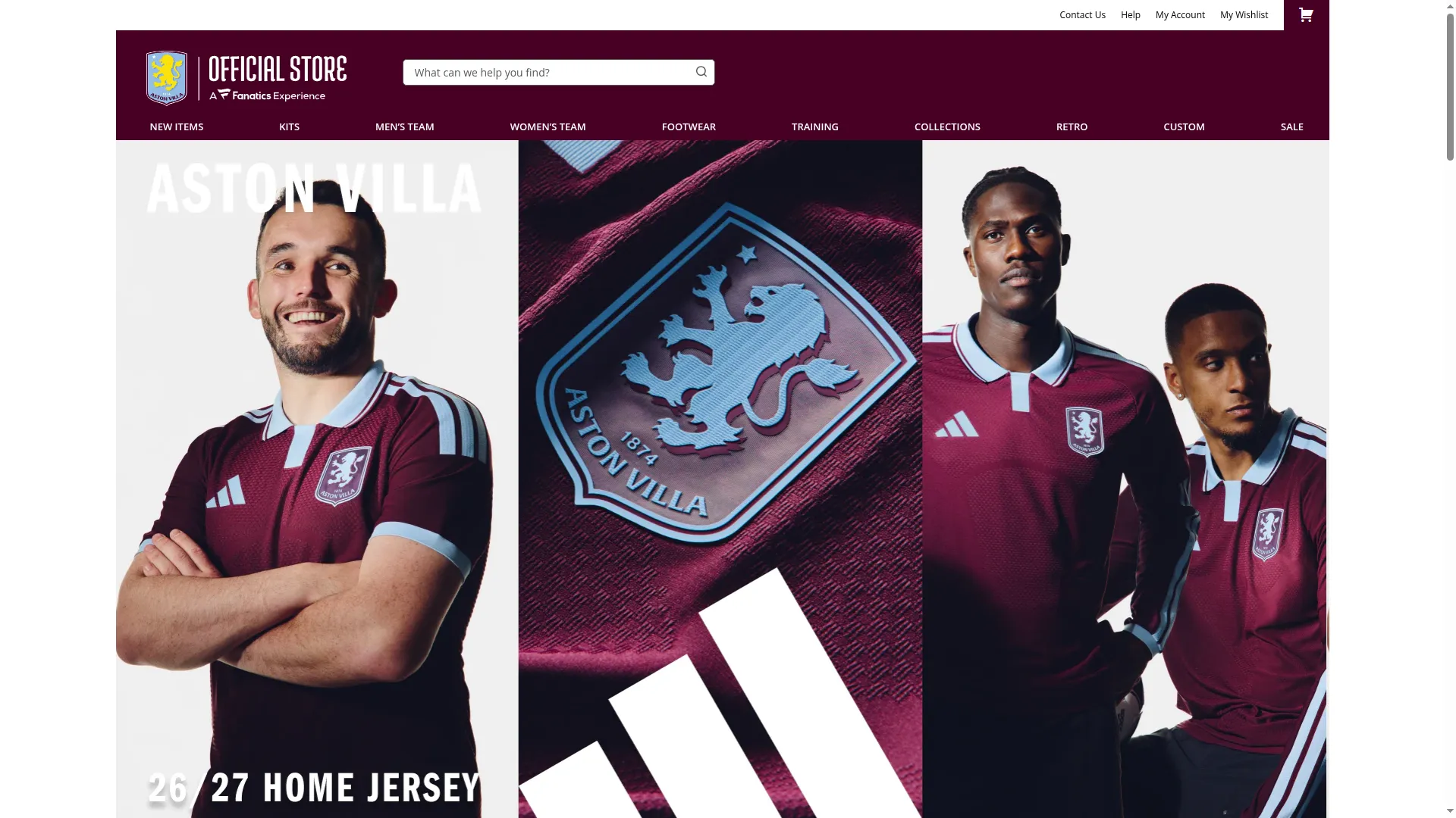 Astonvillajerseys.com
