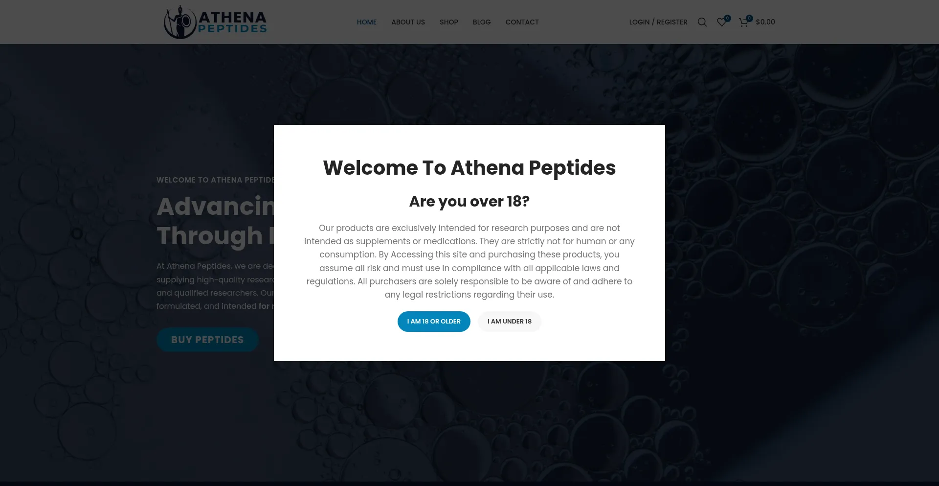Athenapeptides.com