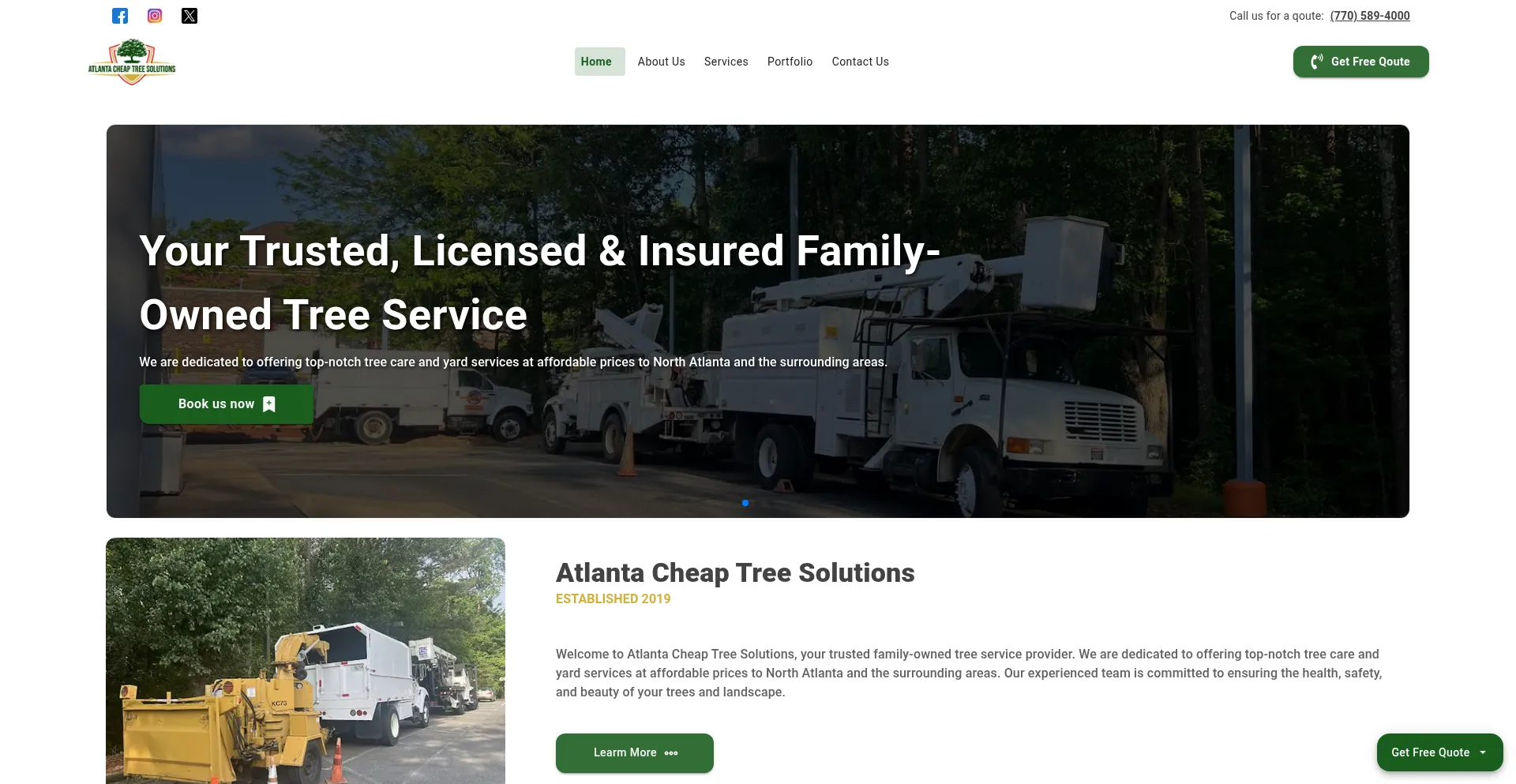 Atlantacheaptreesolutions.com est-il Sûr et Fiable ?