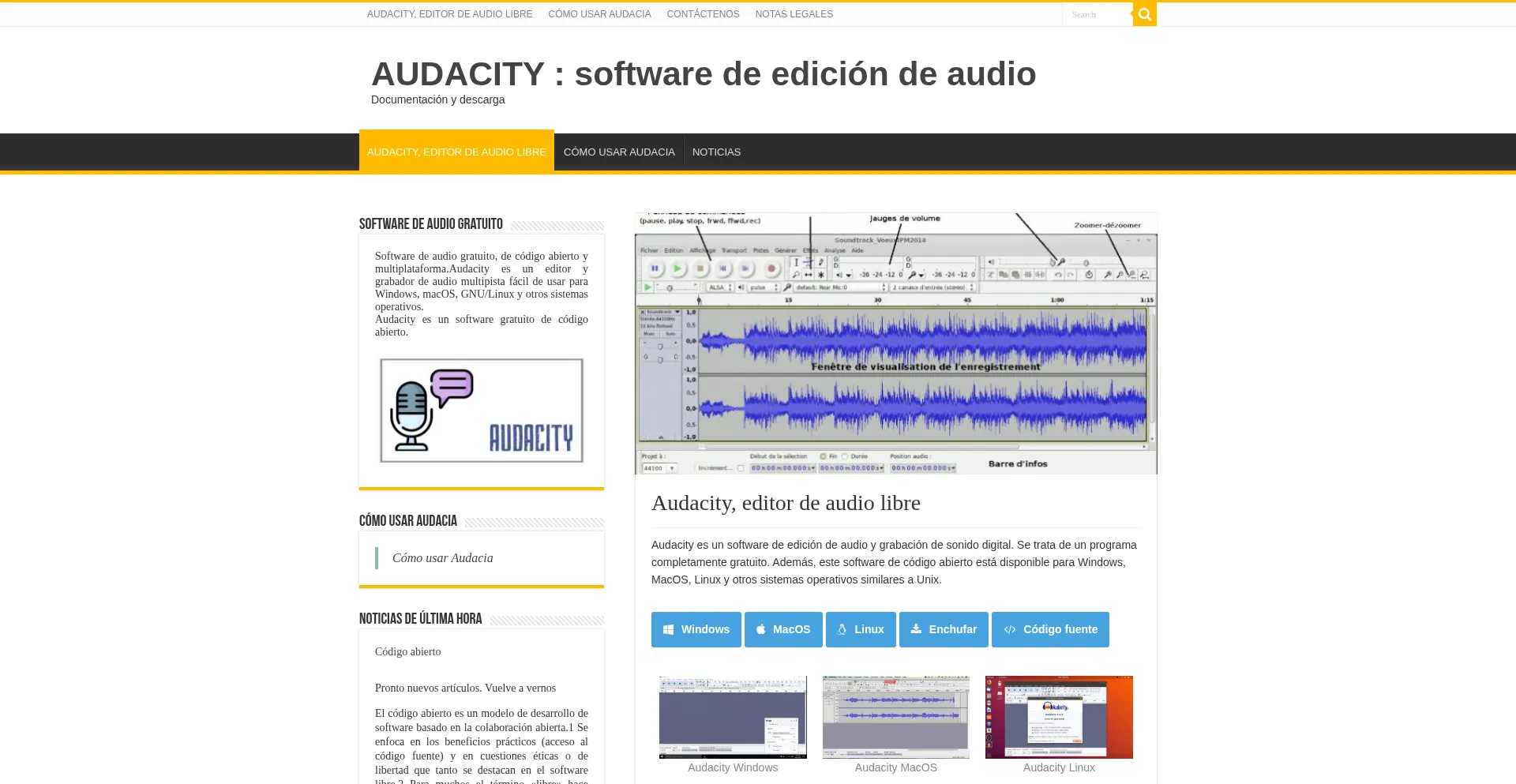 Audacity.es est-il Sûr et Fiable ?