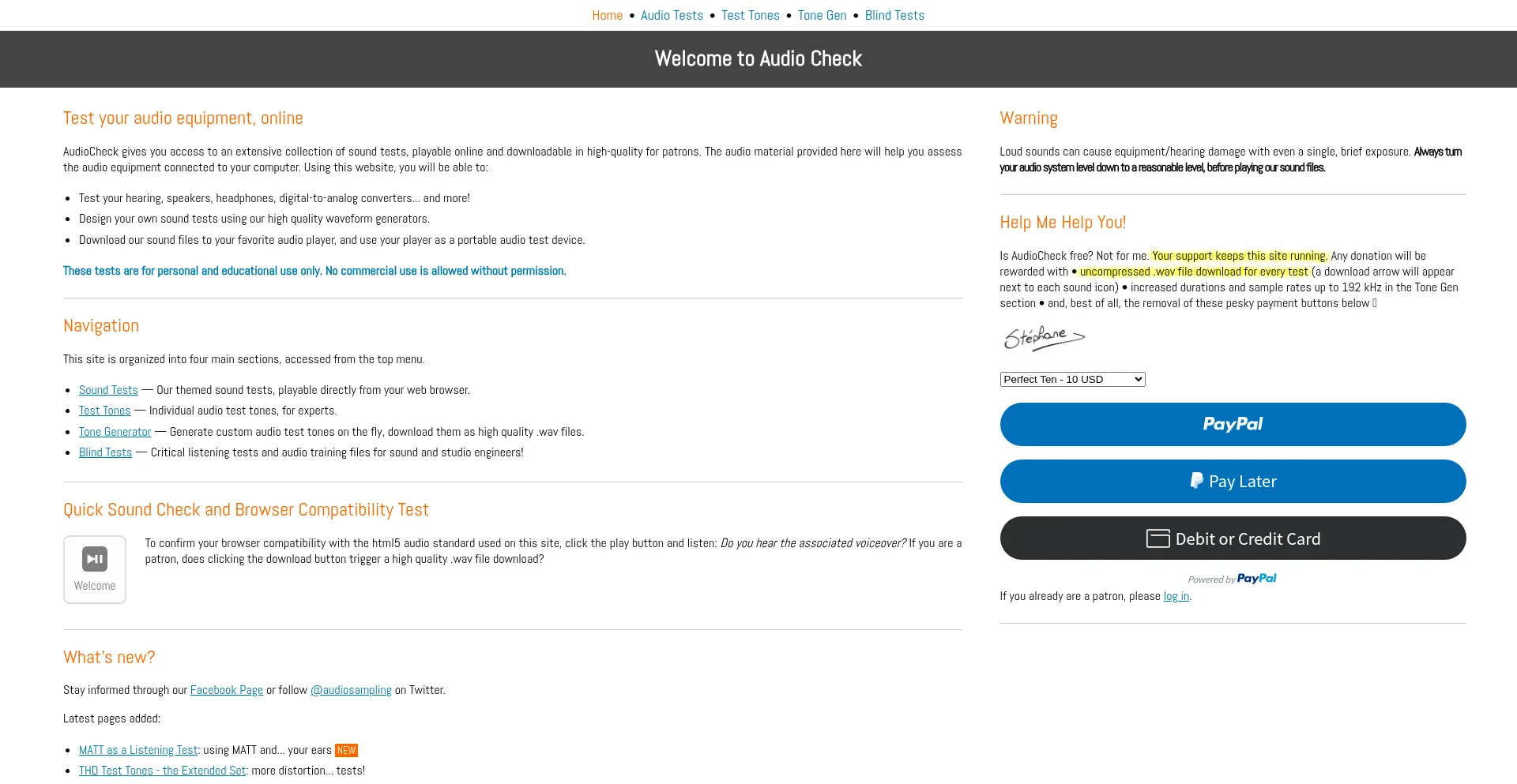 Audiocheck.net