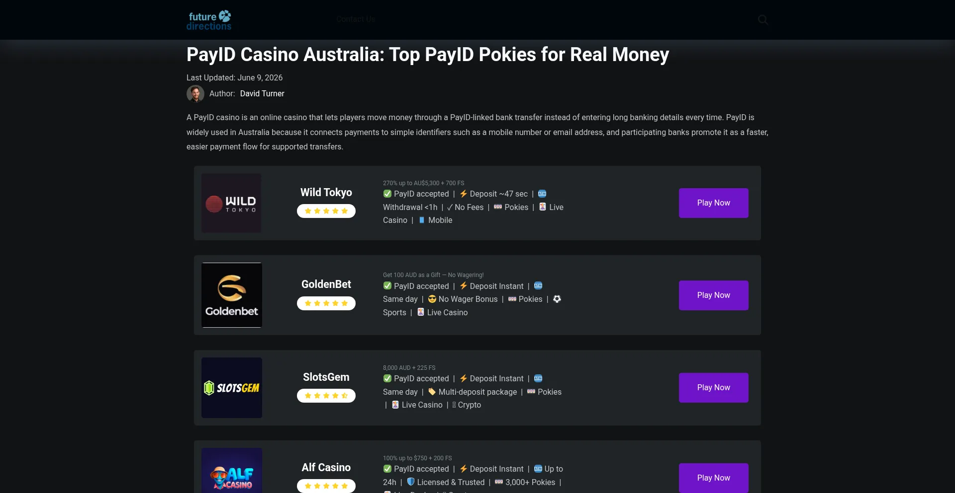 Aupay-idcasino.com