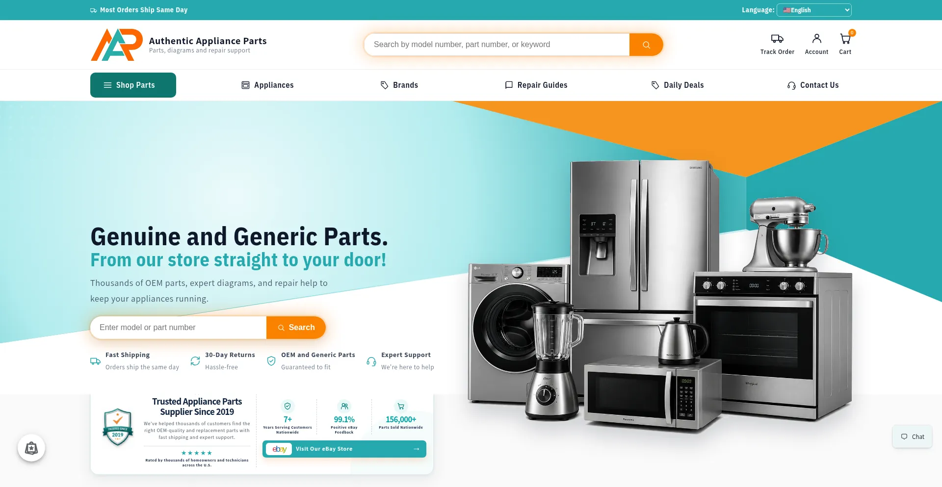 Authenticapplianceparts.com