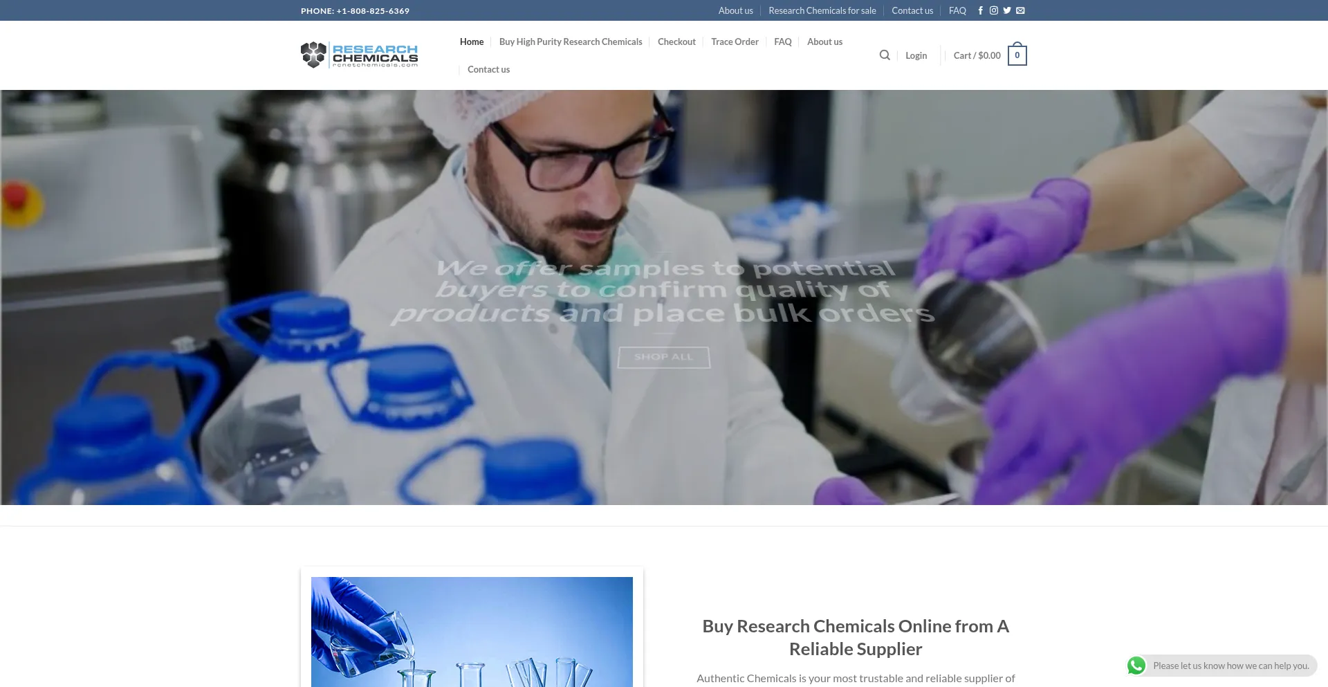 Authenticchemicals.com est-il Sûr et Fiable ?