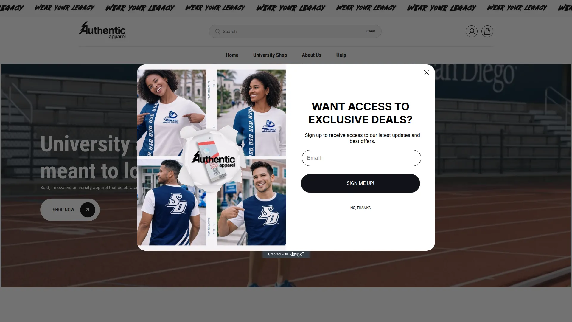 Authenticcollegeapparel.com