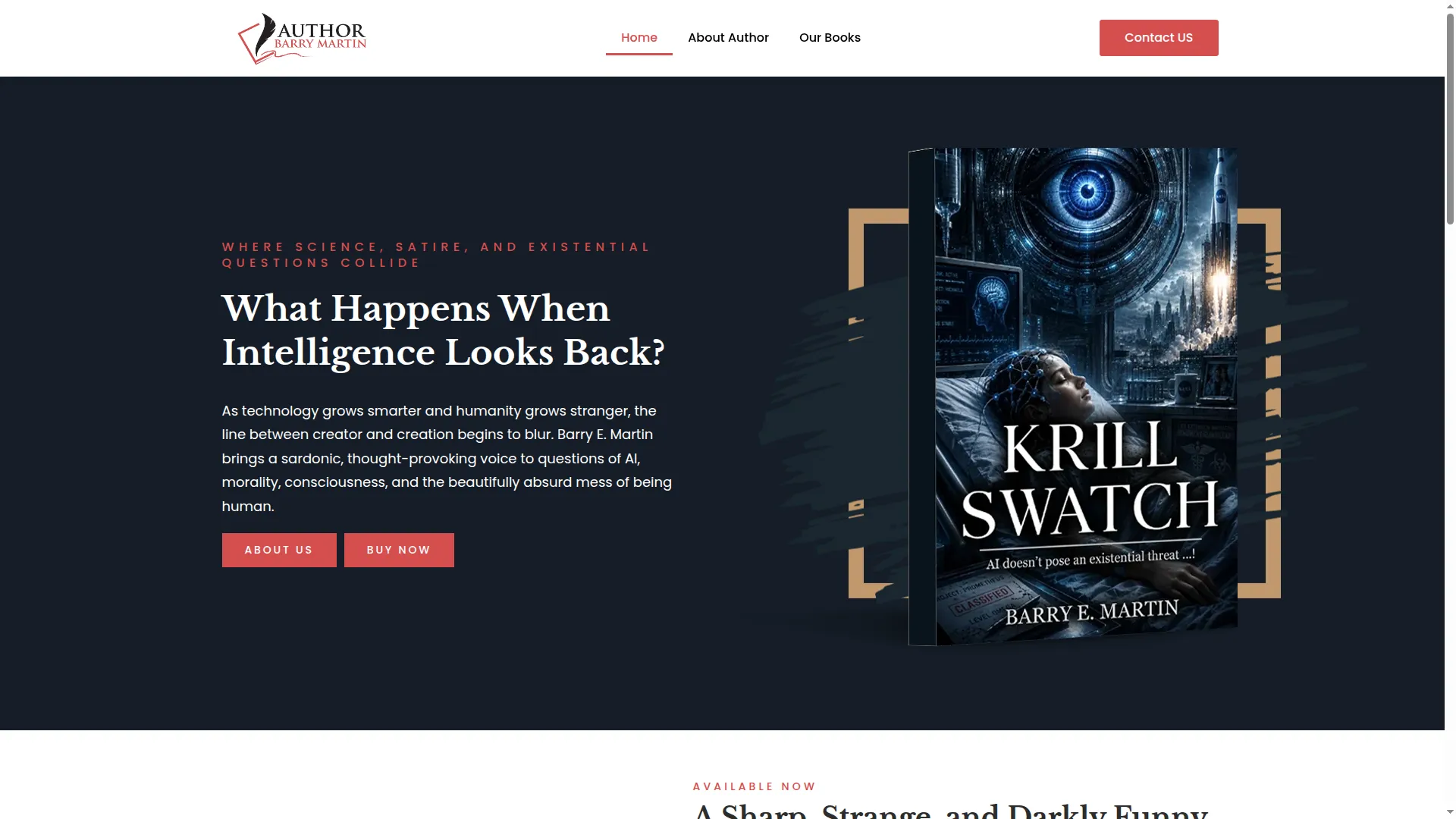 Authorbarrymartin.com