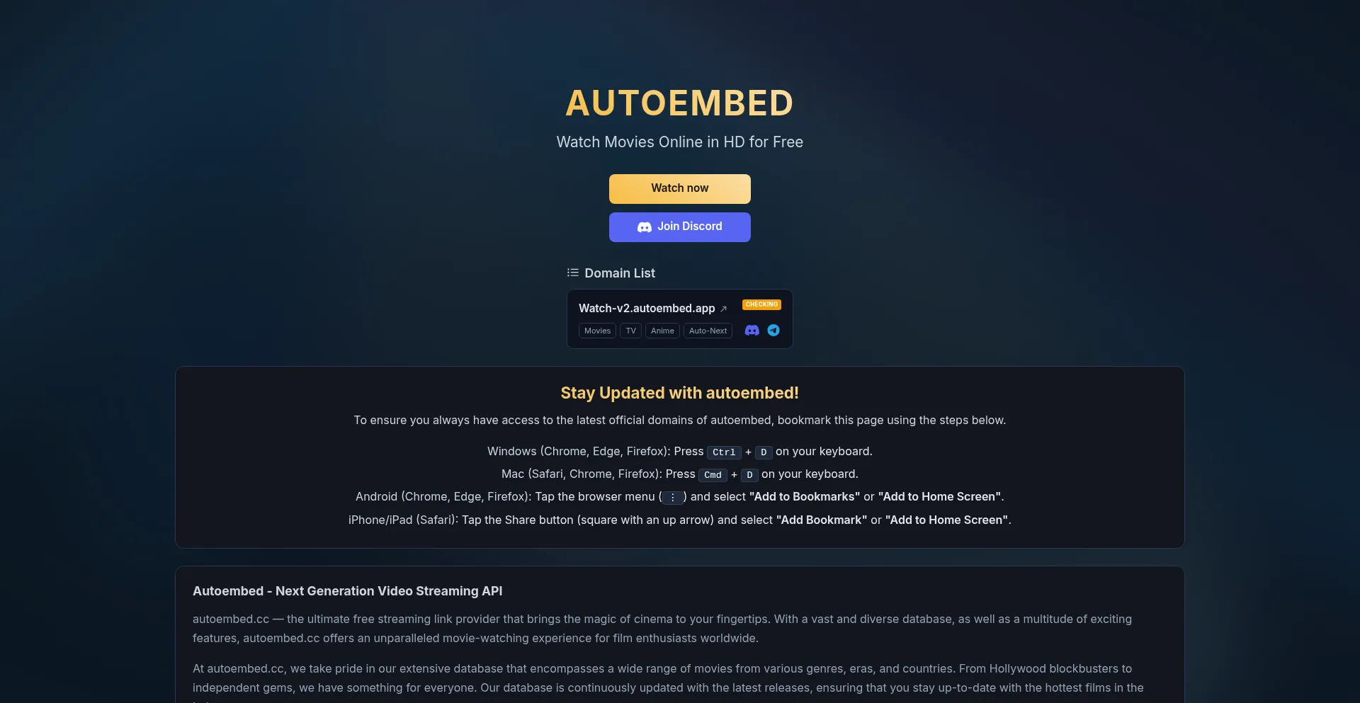 Autoembed.net