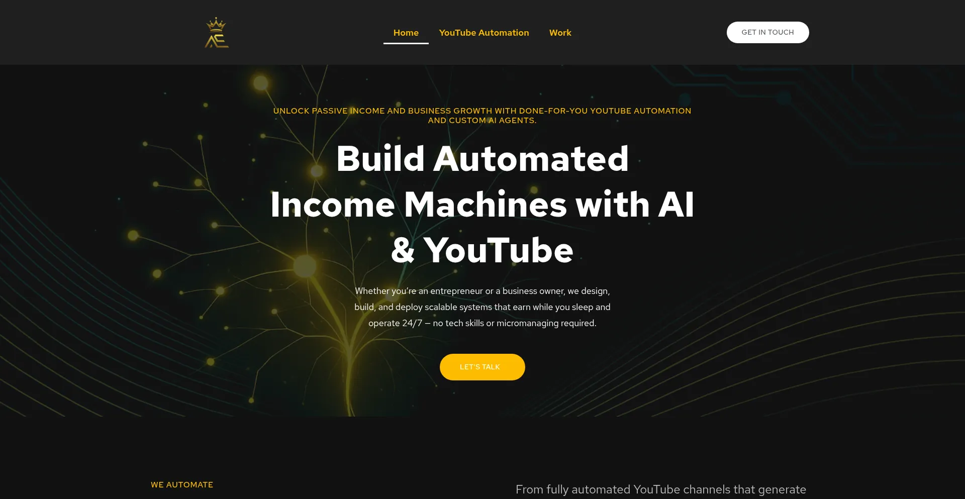 Automationempire.ai Screenshot