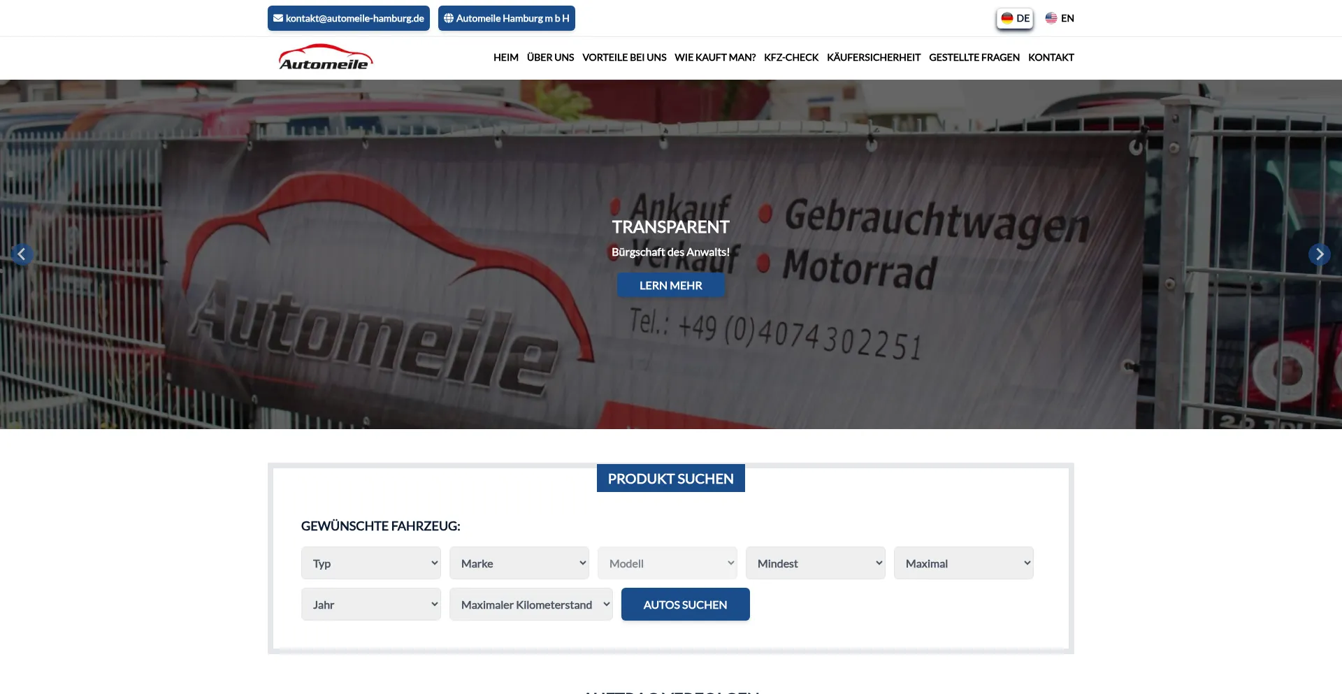 Automeile-hamburg.de est-il Sûr et Fiable ?