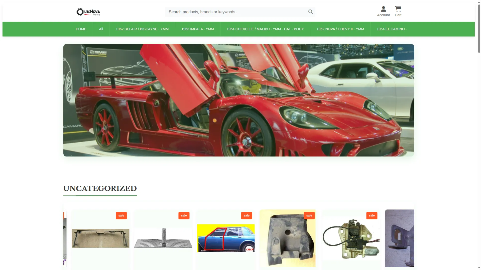 Autonovapartsauthentic.com