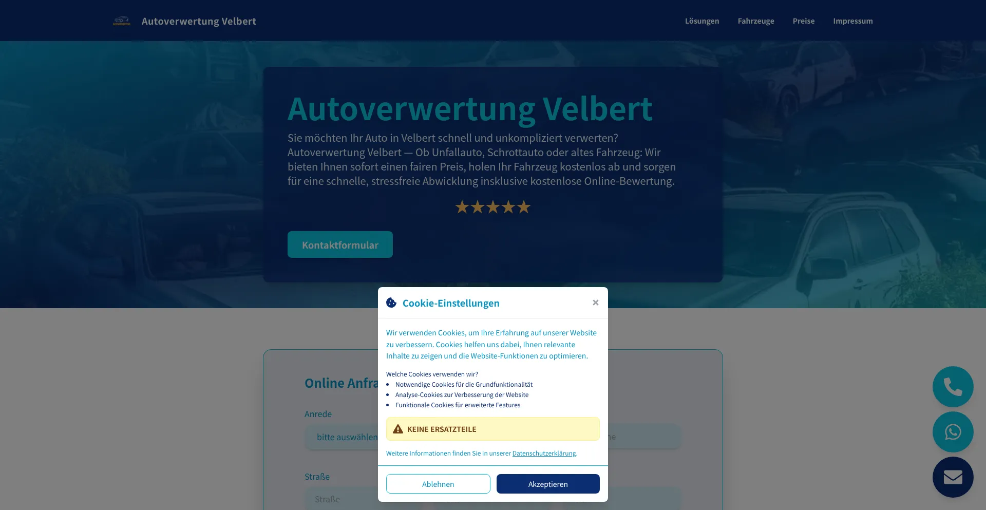 Autoverwerter-velbert.de