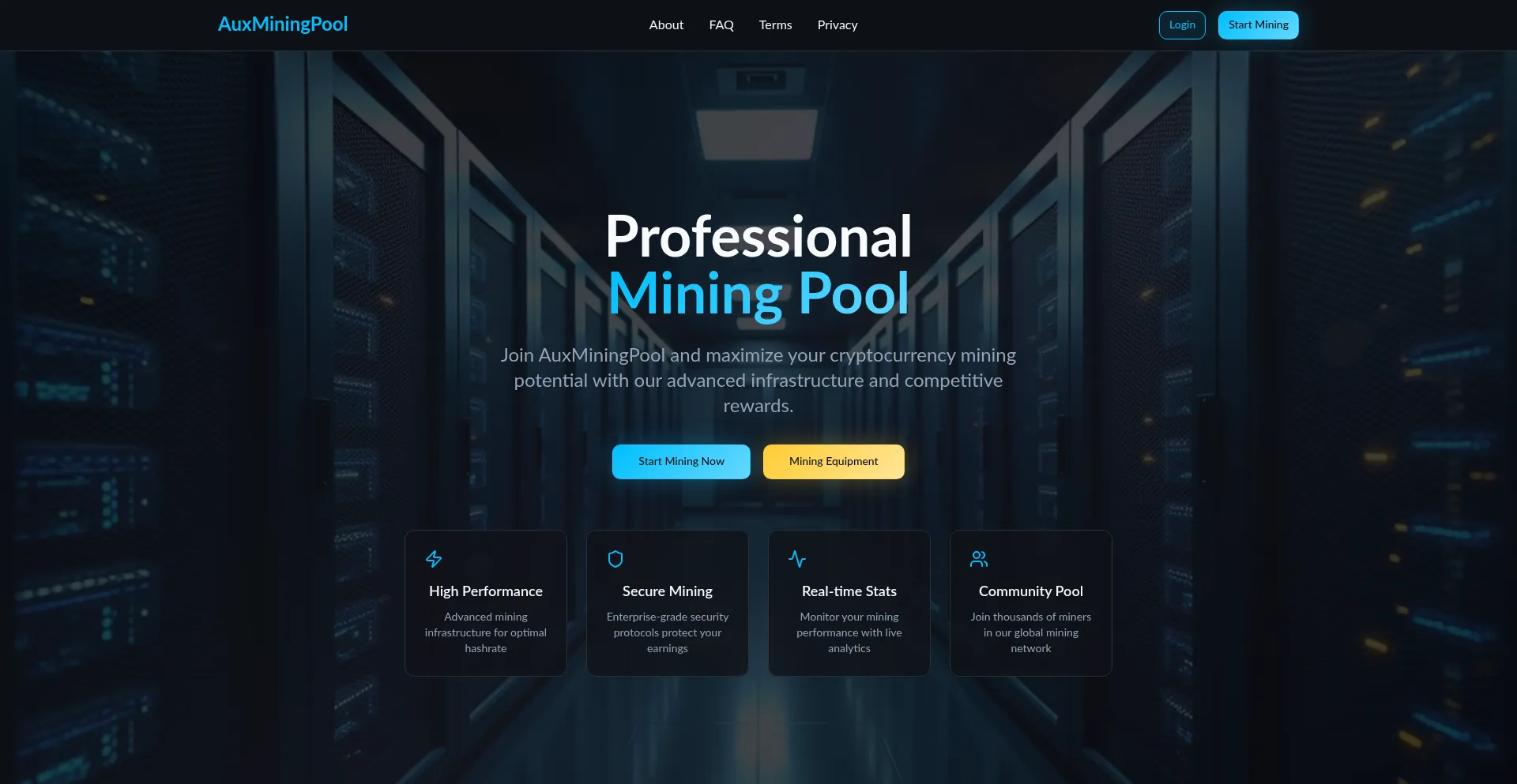 Auxminingpool.com