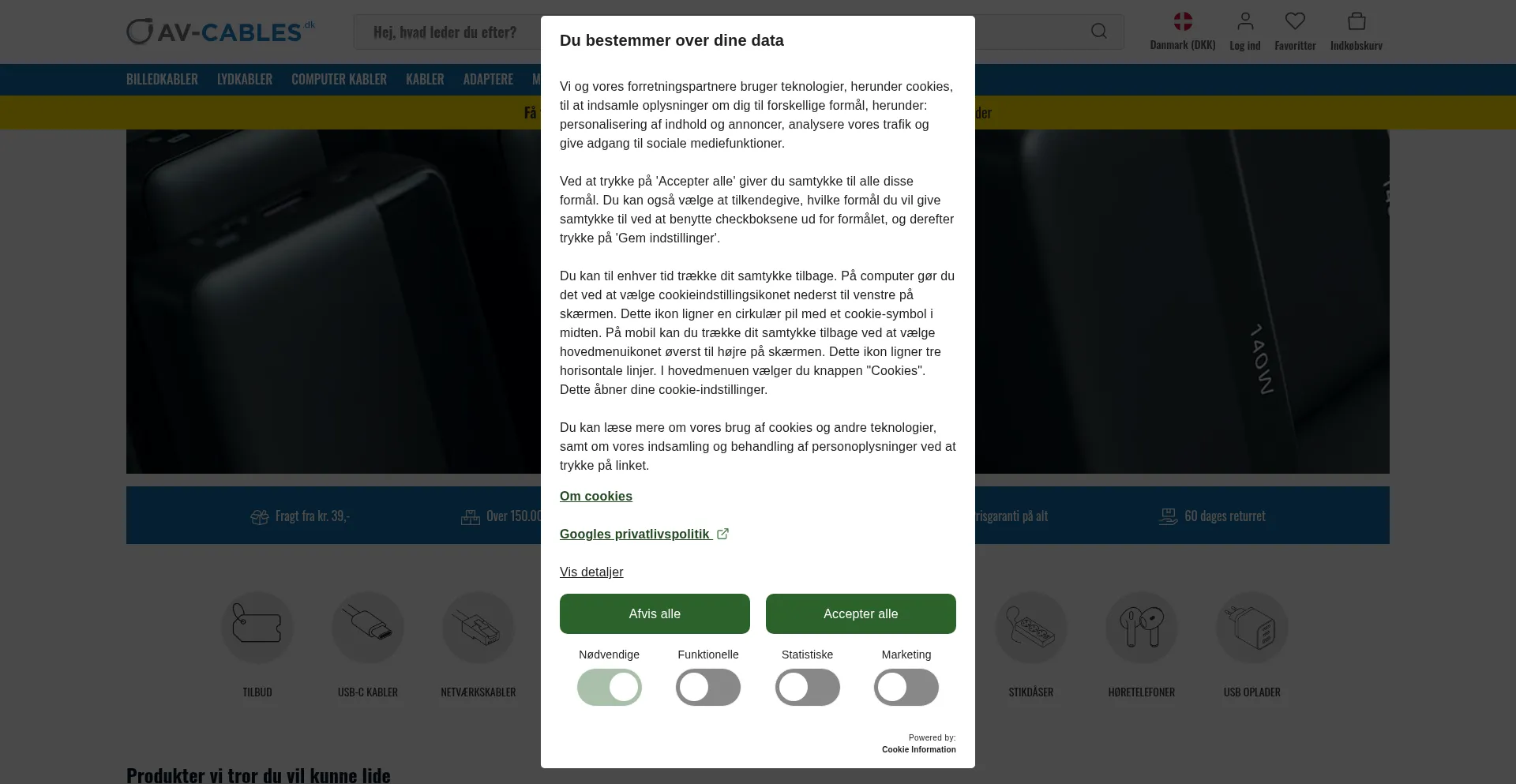 Av-cables.dk est-il Sûr et Fiable ?
