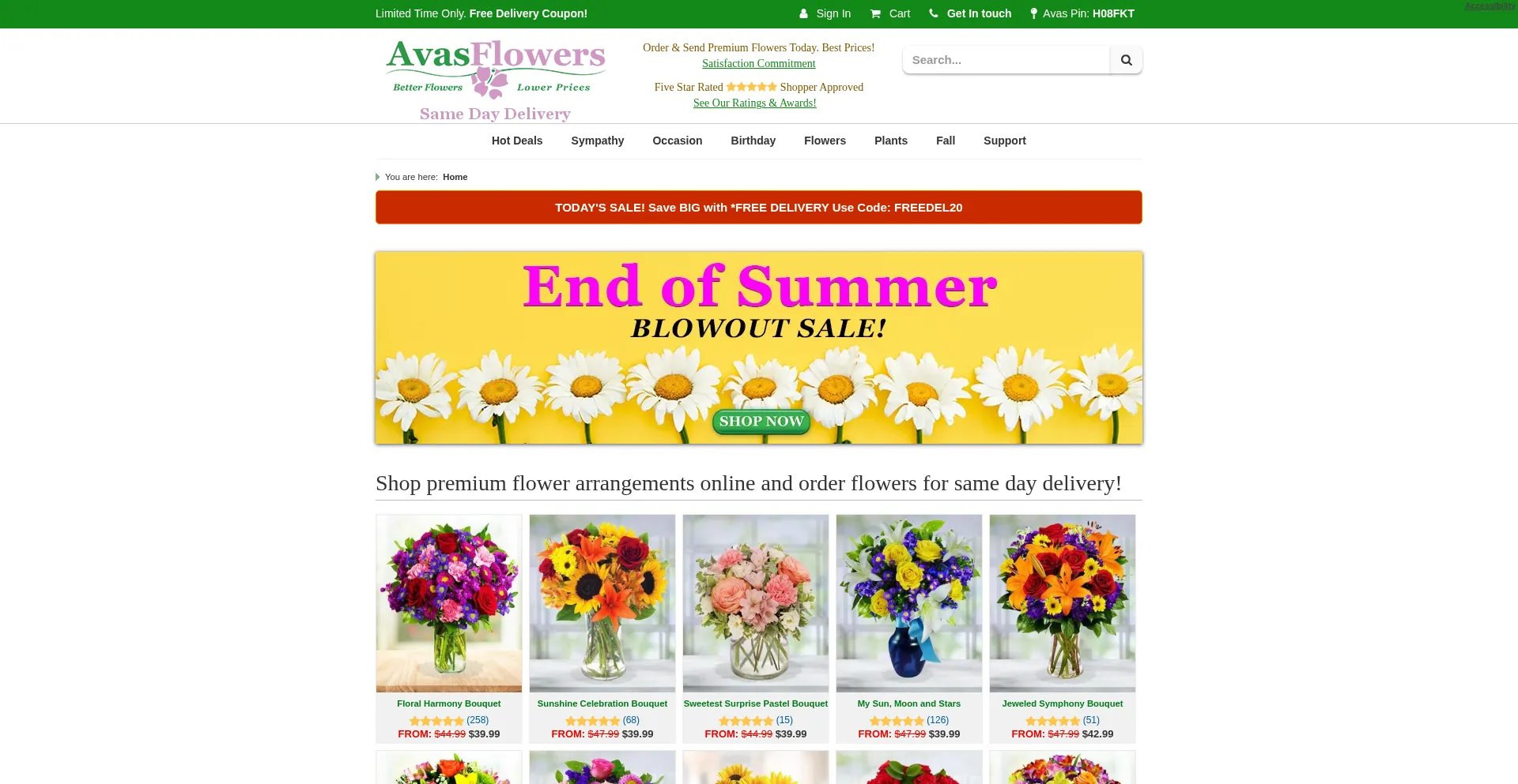 Avasflowers.net est-il Sûr et Fiable ?